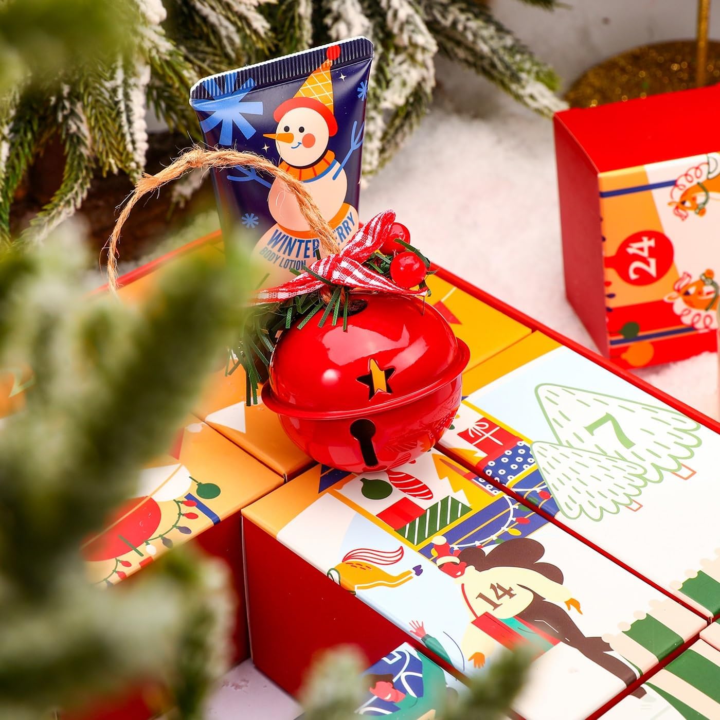 Body & Earth Christmas Gift Sets 24 Days of Christmas Advent Calendar Gifts Sets