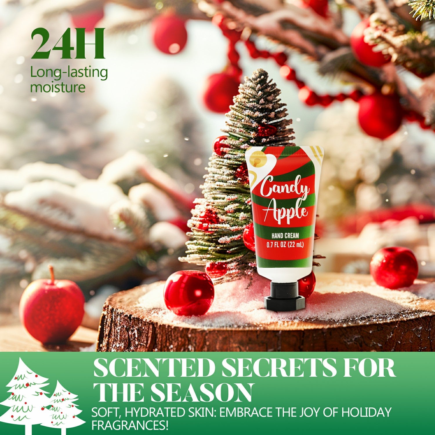 Body & Earth Christmas Gift Sets 24 pcs Xmas Countdown Advent Calendar Gift Baskets Set