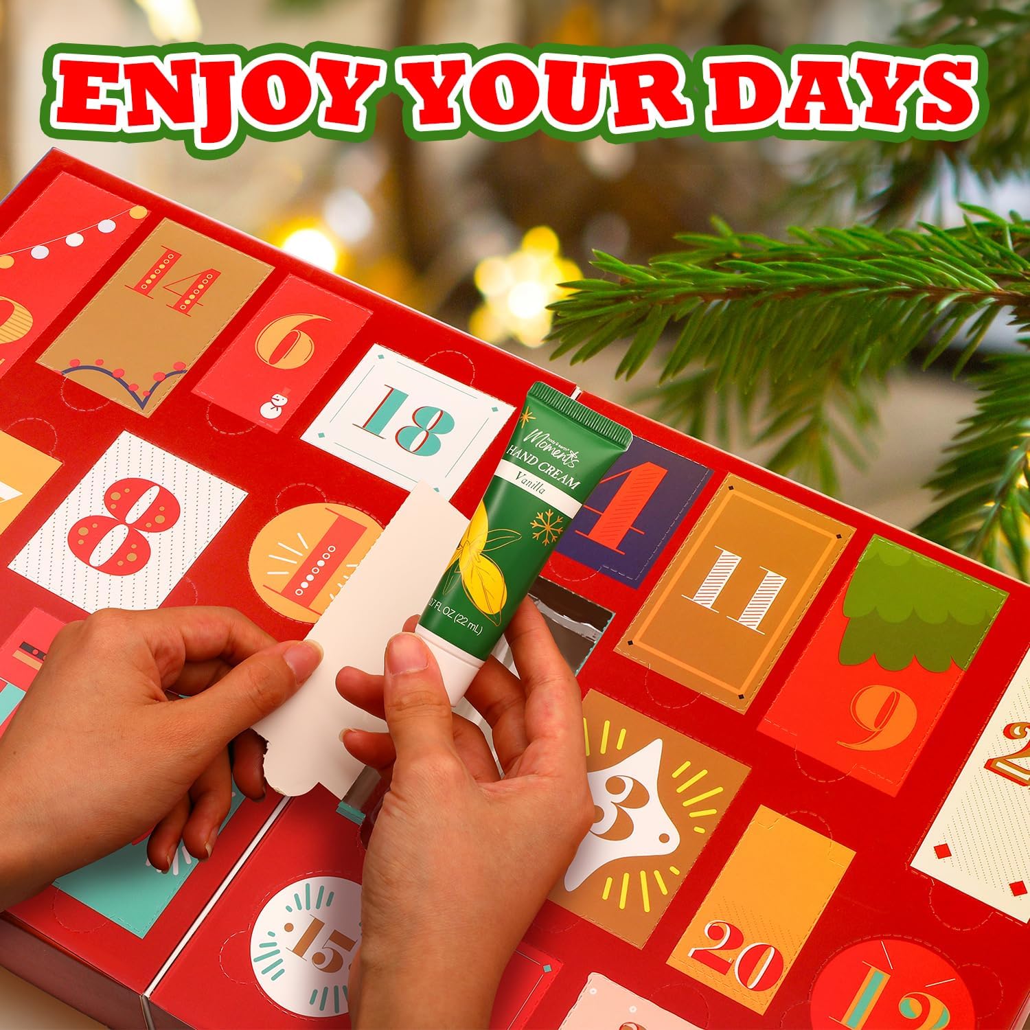 Body & Earth Christmas Gift Sets Advent Calendar 2024 Christmas Gifts Sets for Women