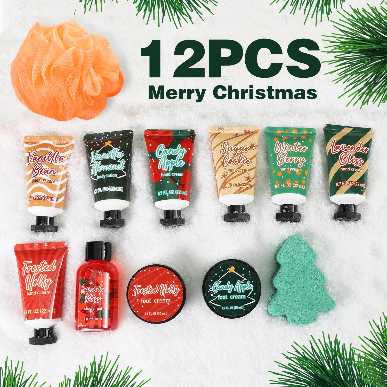 Body & Earth Christmas Gift Sets Body & Earth Christmas 12pcs Advent Calendar 2024