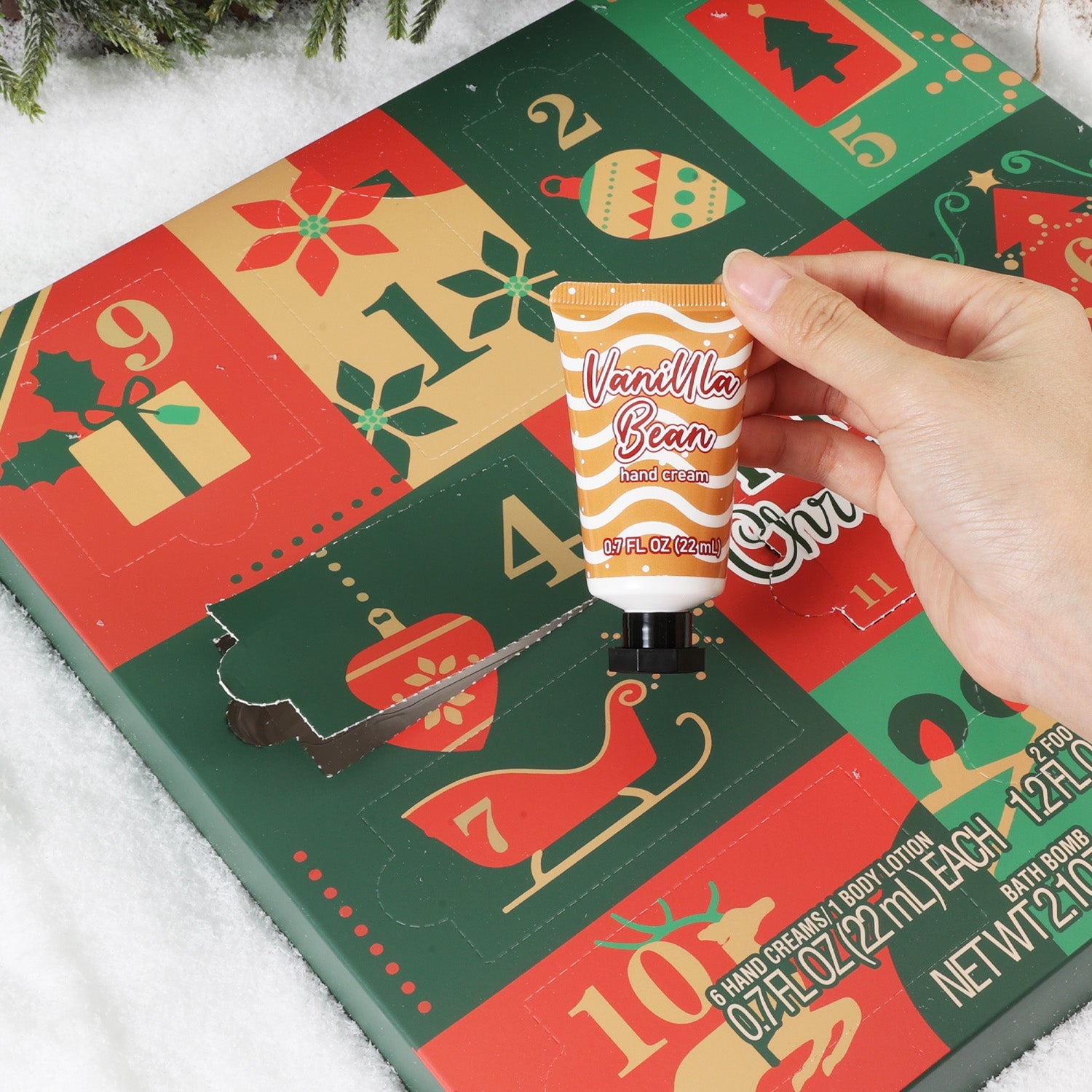 Body & Earth Christmas Gift Sets Body & Earth Christmas 12pcs Advent Calendar 2024