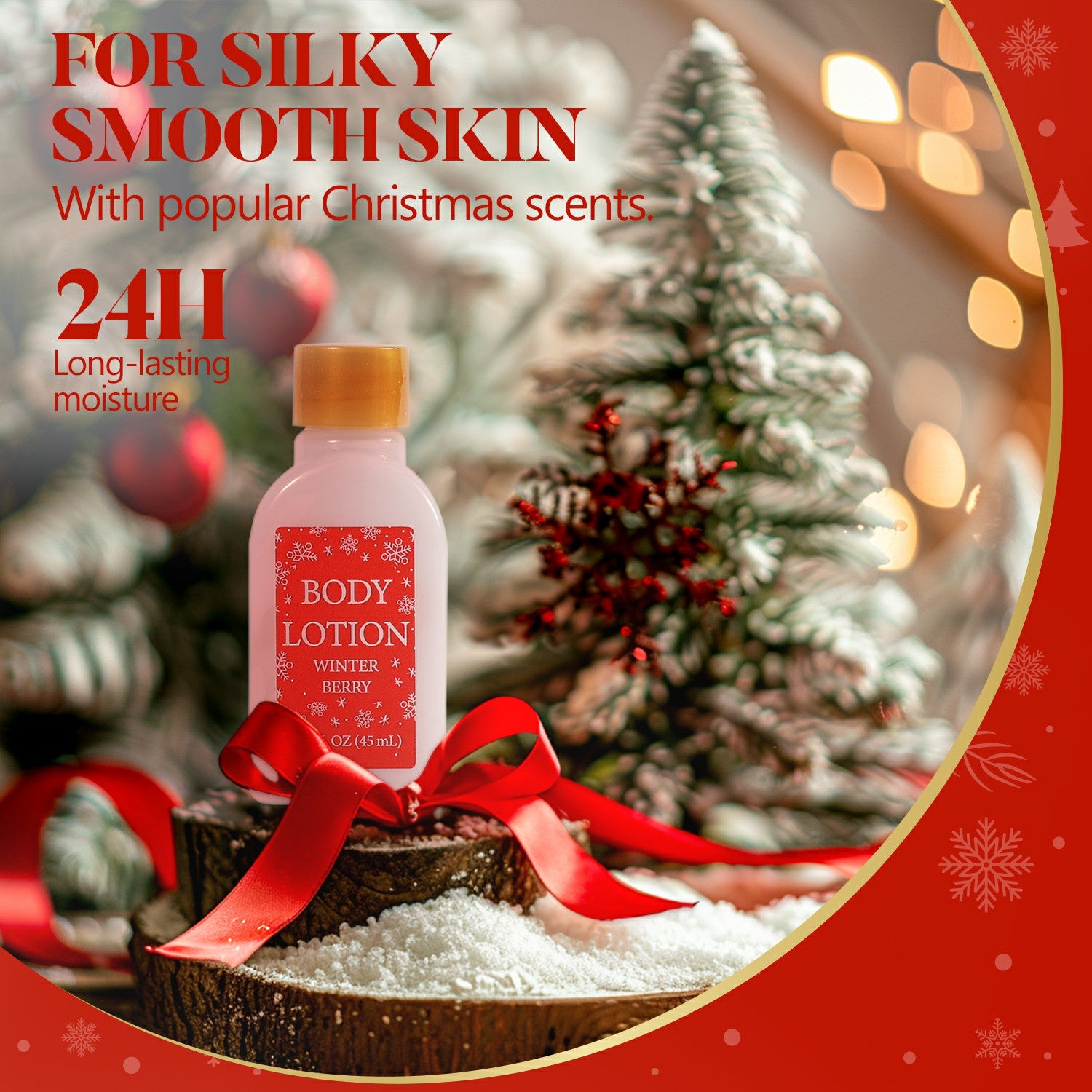 Body & Earth Christmas Gift Sets Holiday Beauty Deluxe Advent Calendar 12pcs