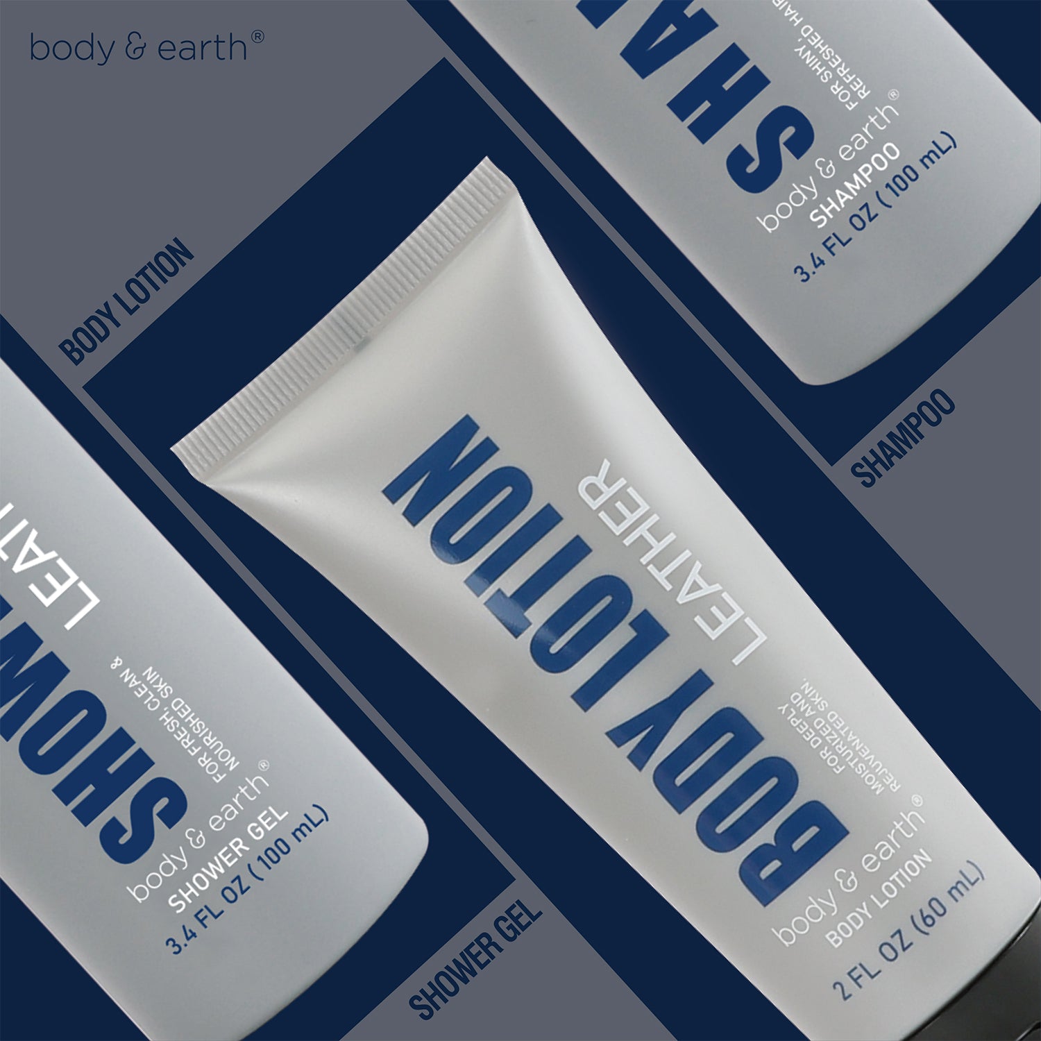 Body & Earth Inc Body & Earth Bath Sets for Men