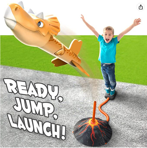 Body & Earth Inc Dinosaur Rocket Launcher Toys for Kids