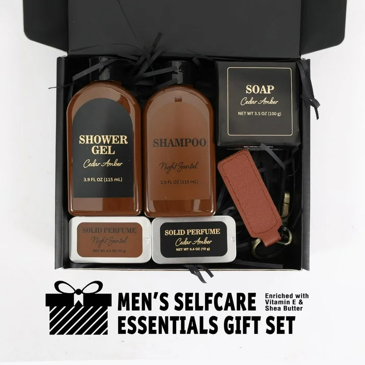 Body & Earth Inc Gift Sets for Men, Bath and Body Spa Gift Baskets Birthday Gifts
