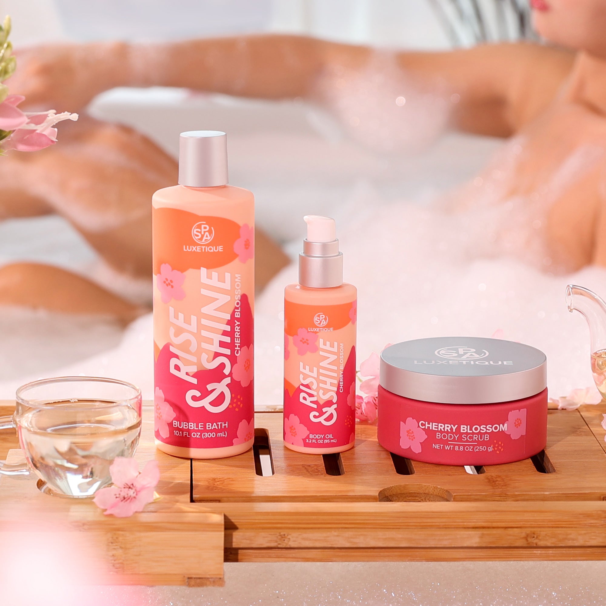 Body & Earth Inc Gift Sets Rise & Shine Bath Set