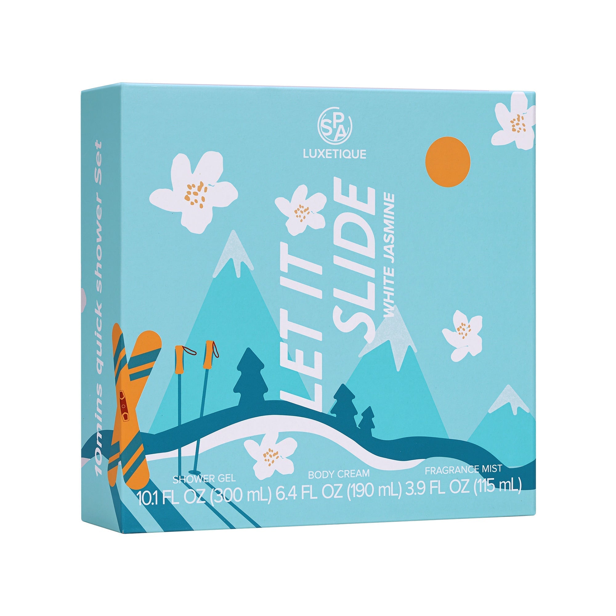 Body & Earth Inc Let It Slide Shower Set