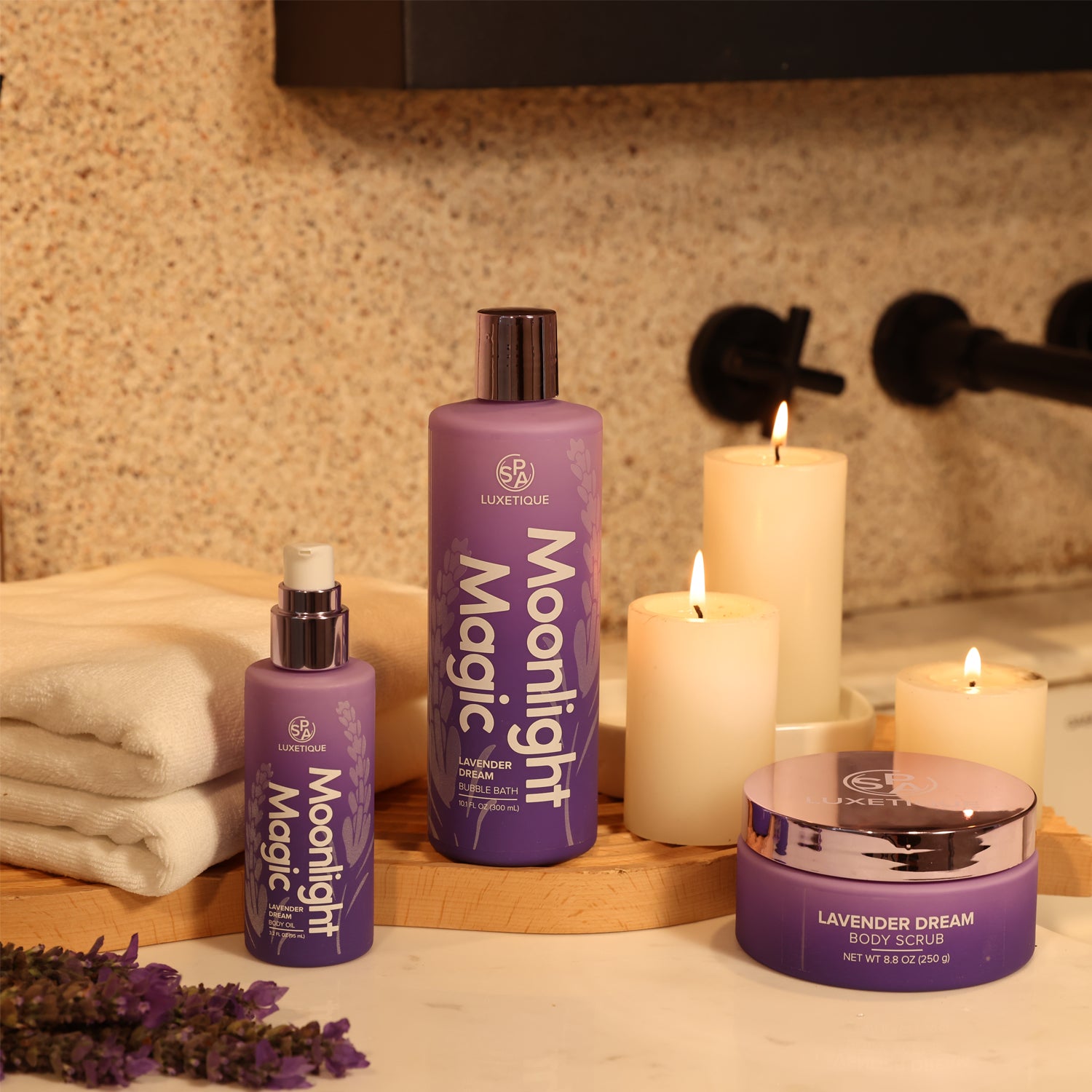 Body & Earth Inc Moonlight Magic Bath Set