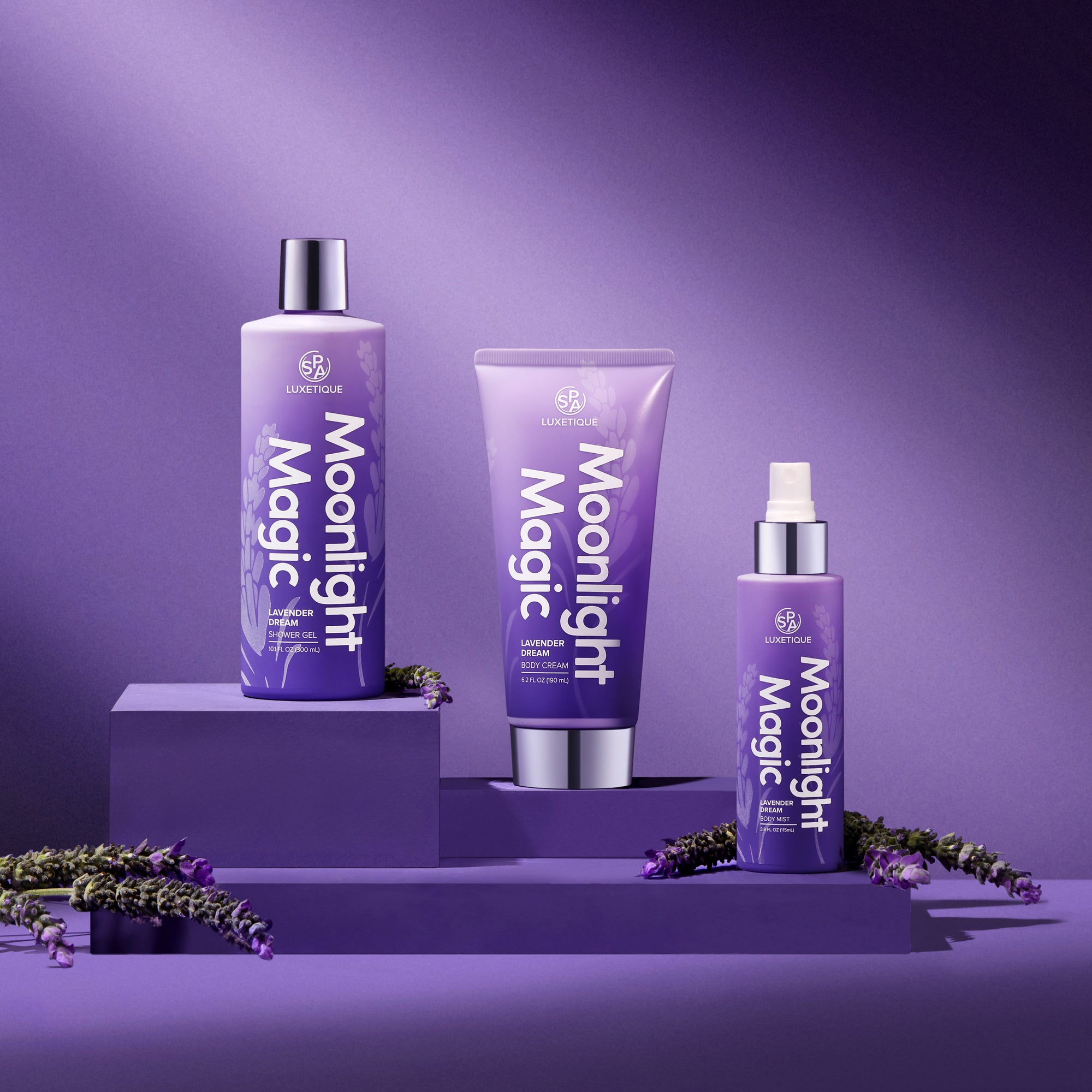 Body & Earth Inc Moonlight Magic Shower Set