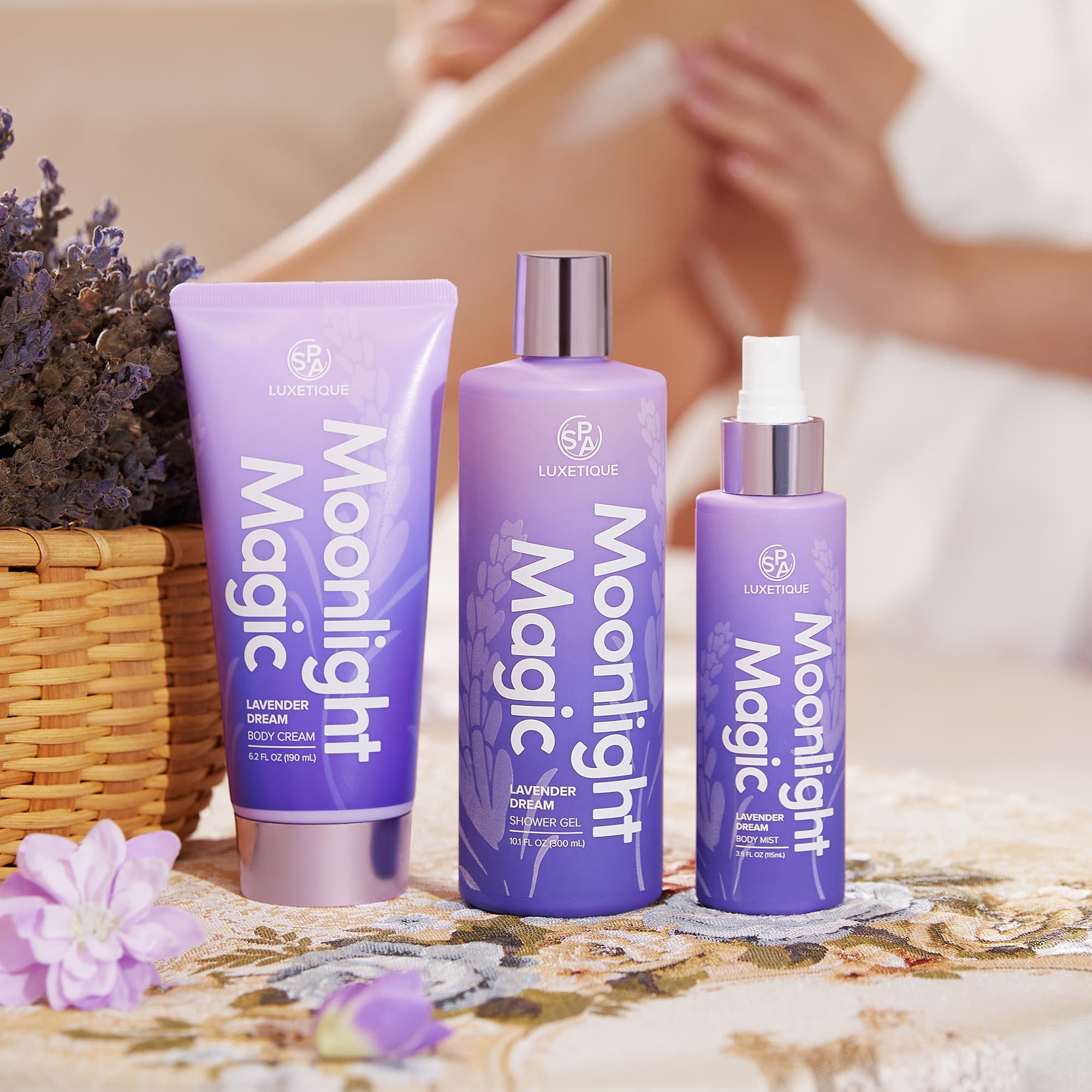 Body & Earth Inc Moonlight Magic Shower Set