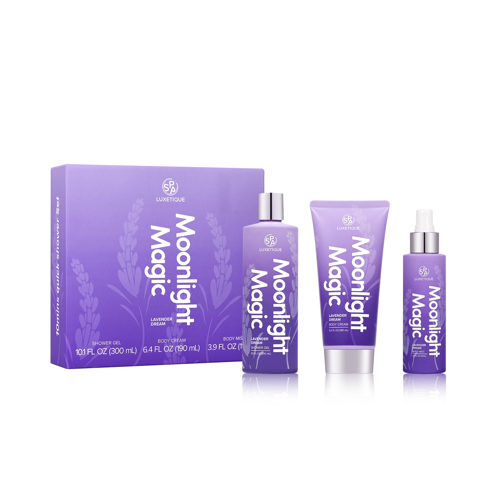 Body & Earth Inc Moonlight Magic Shower Set