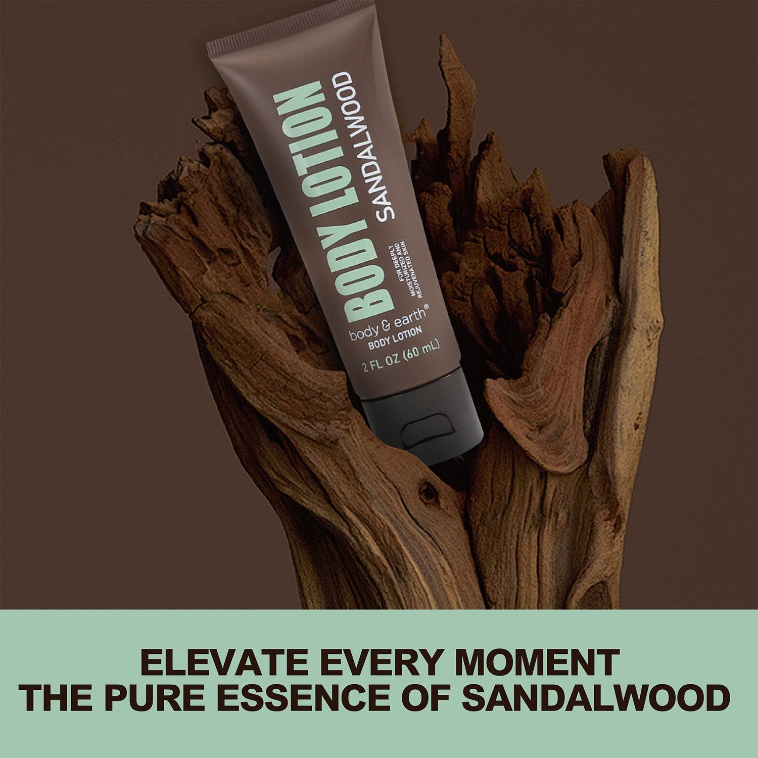 Body & Earth Inc Sandalwood Scent Home Spa Gift Basket