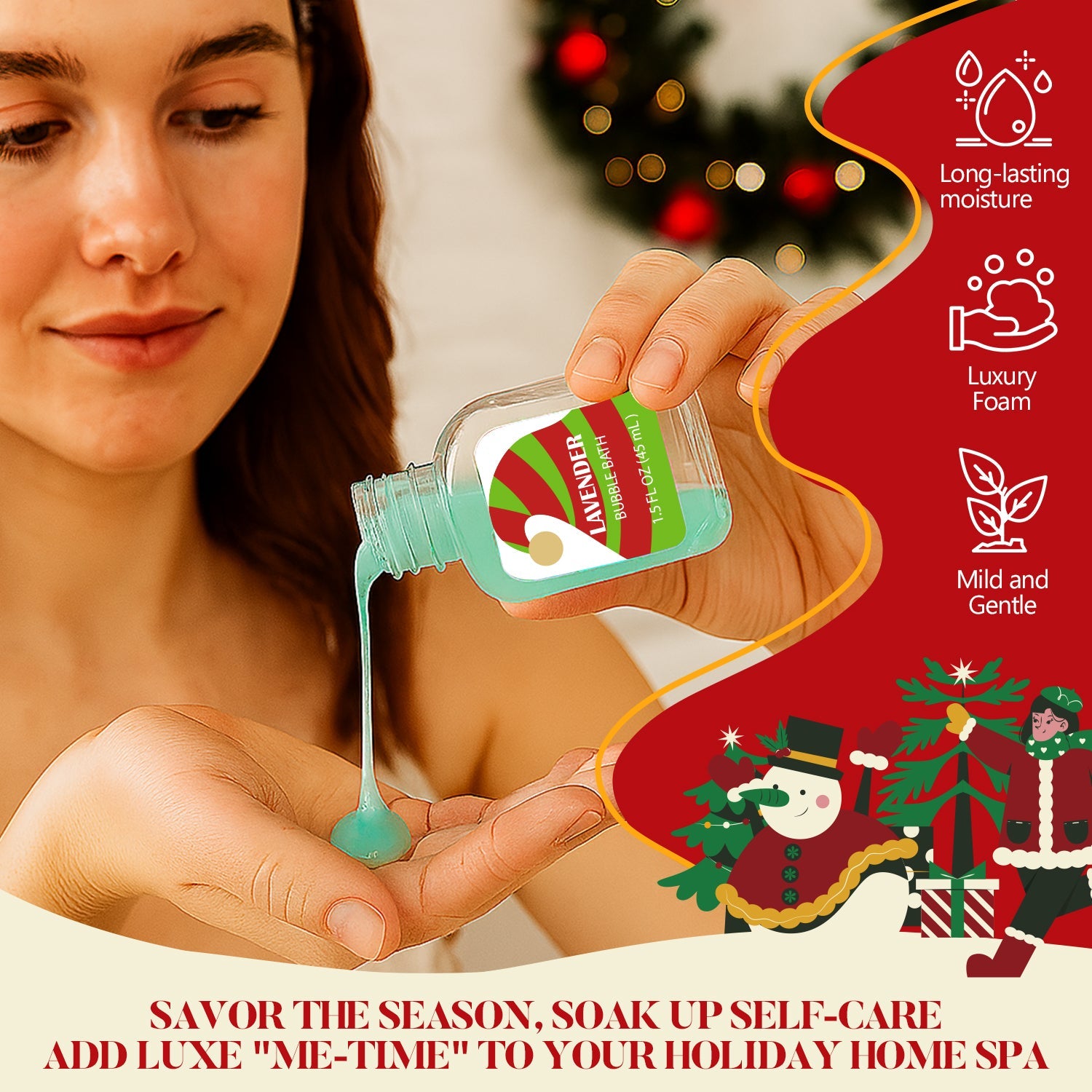 Body & Earth Inc Spa Luxetique Advent Calendar 2025 Holiday Christmas Gifts for Women New Year, 24 Days of Beauty Skincare