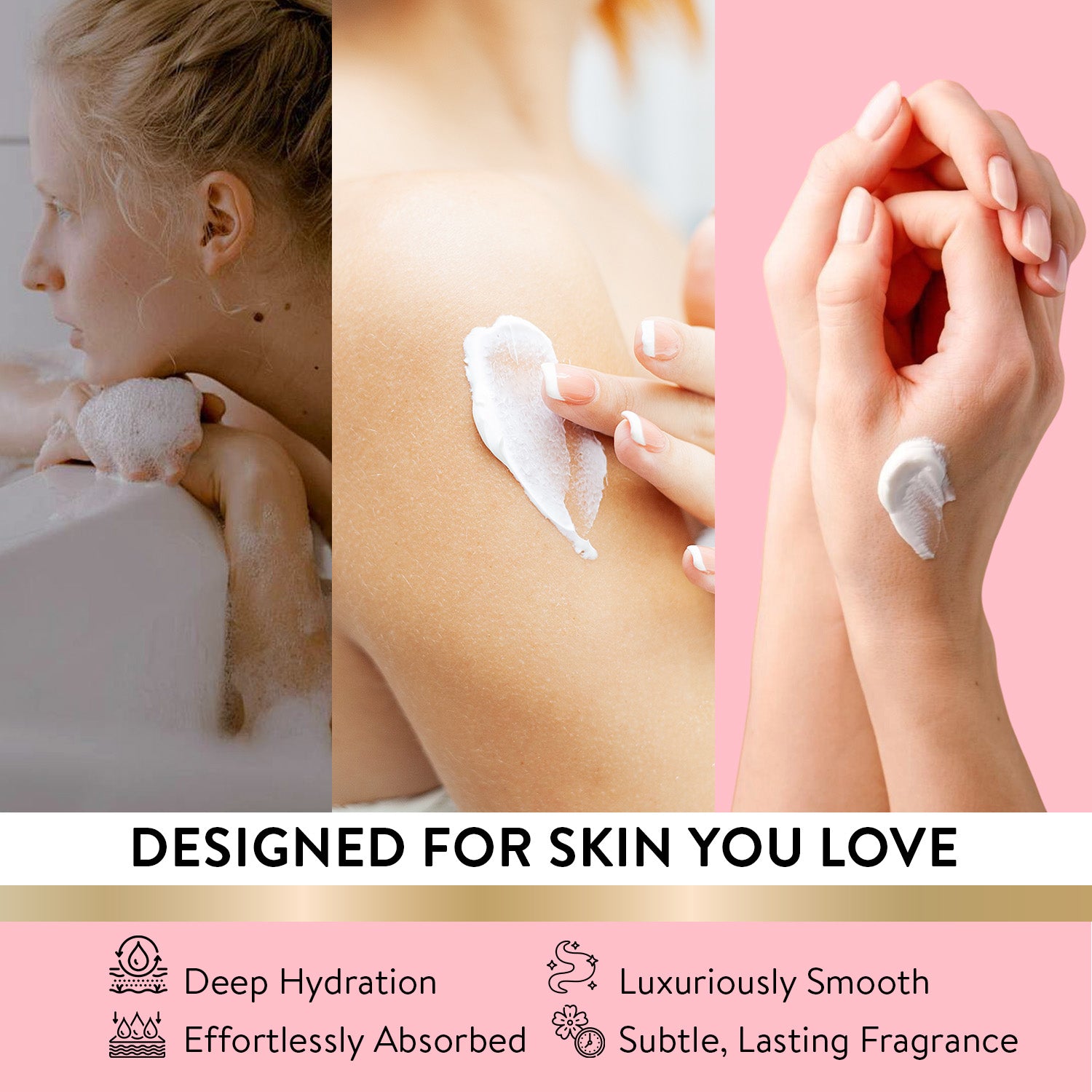Body & Earth Inc Spa Luxetique Bath Gift Sets for Women, 8 Pcs Cherry Blossom Birthday Gifts for Her