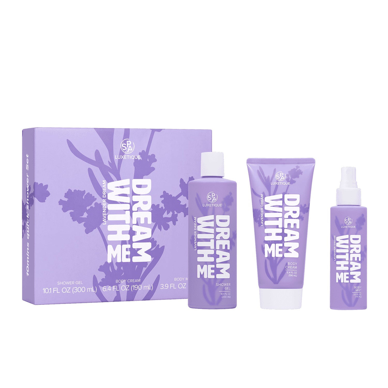 Spa Luxetique Baby Care Dream With Me Shower Set