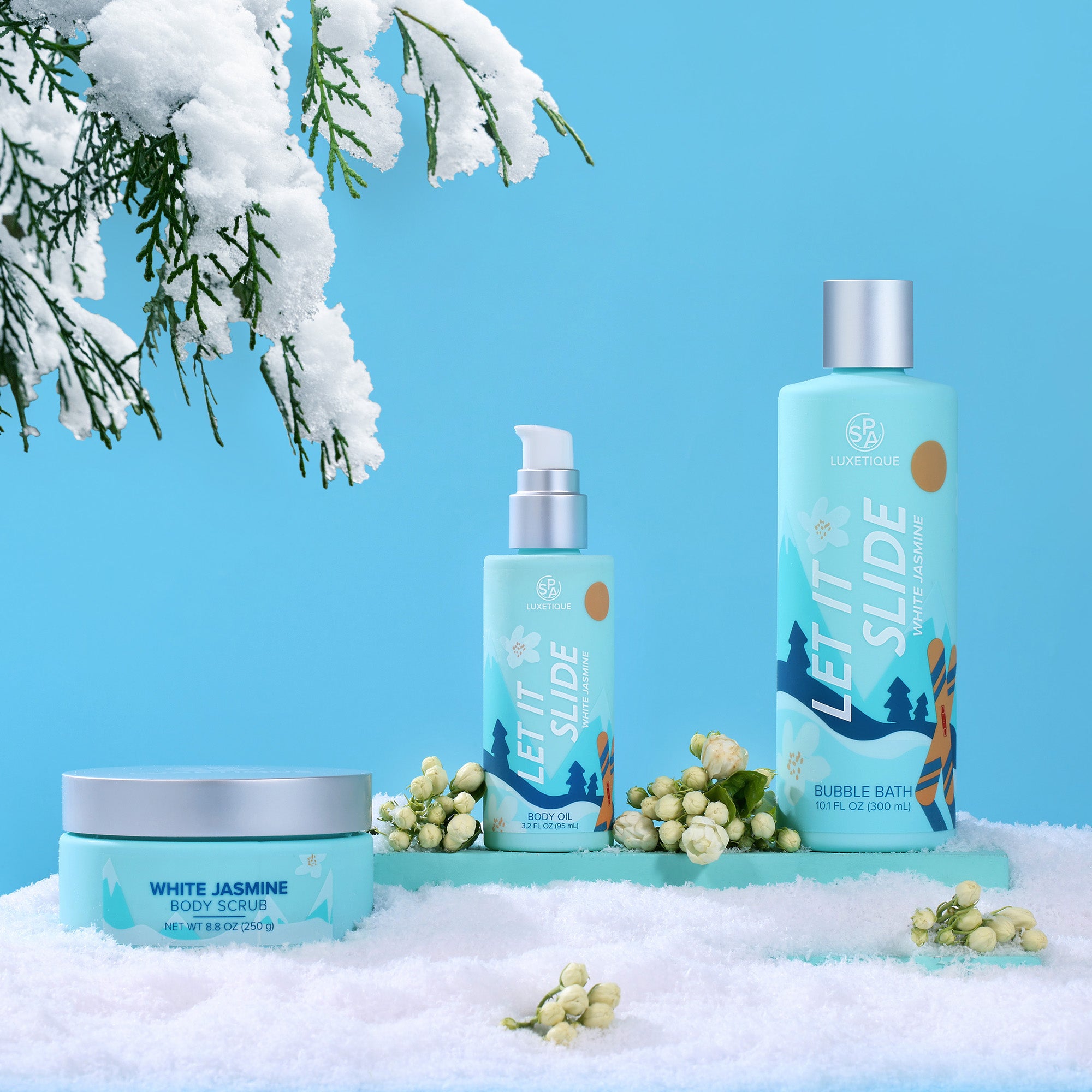 Spa Luxetique Baby Care Let It Slide Bath Set