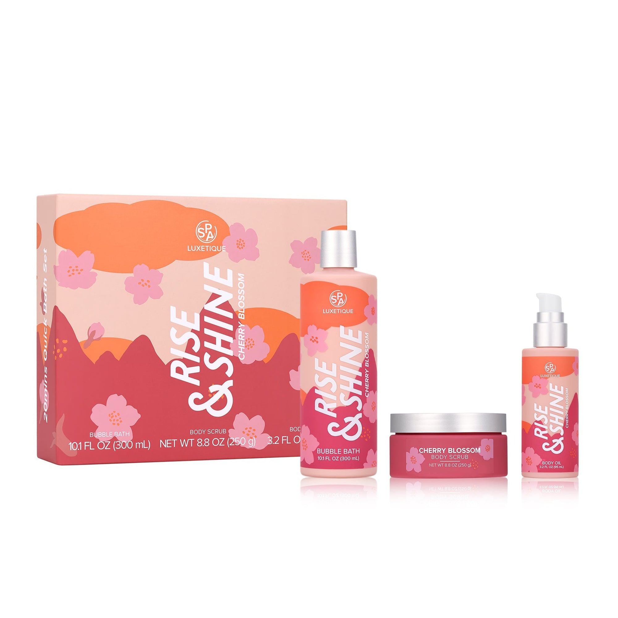 Spa Luxetique Gift Sets Rise & Shine Bath Set
