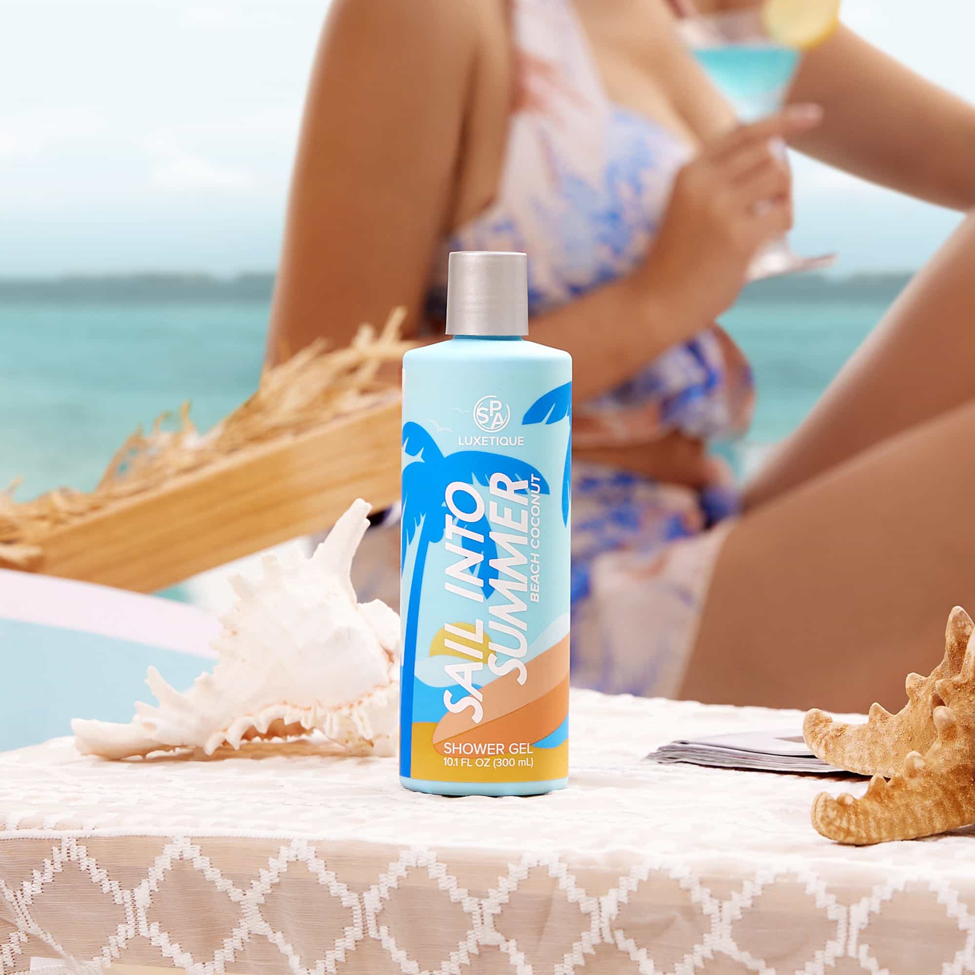 Spa Luxetique Gift Sets Sail Into Summer Shower Set