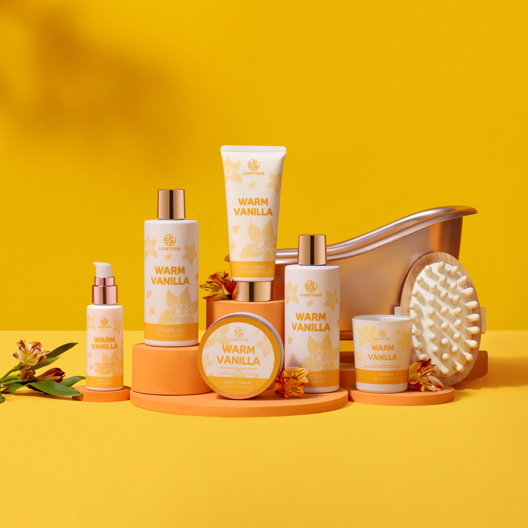 Spa Luxetique Gift Sets Warm Vanilla Gift Set