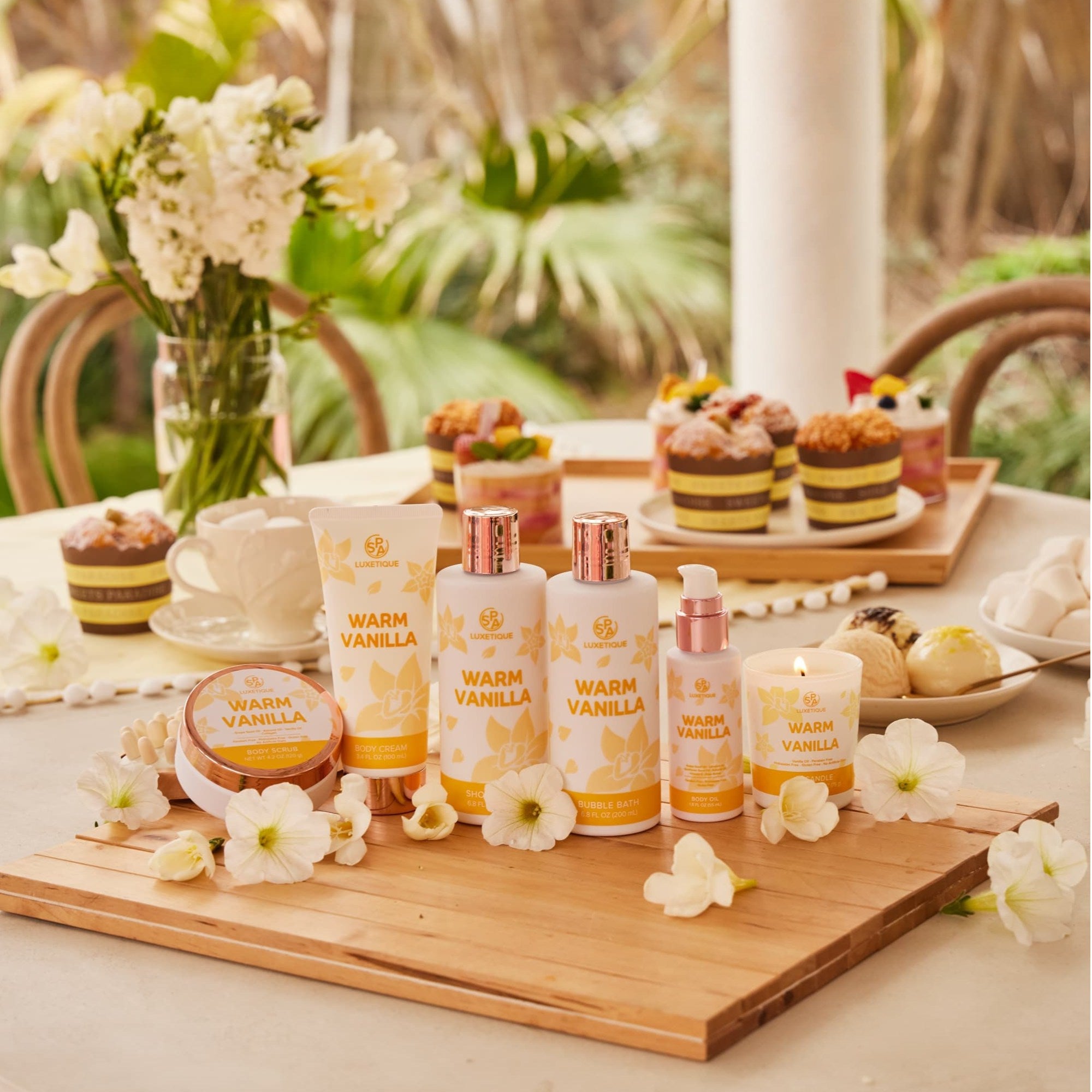 Spa Luxetique Gift Sets Warm Vanilla Gift Set