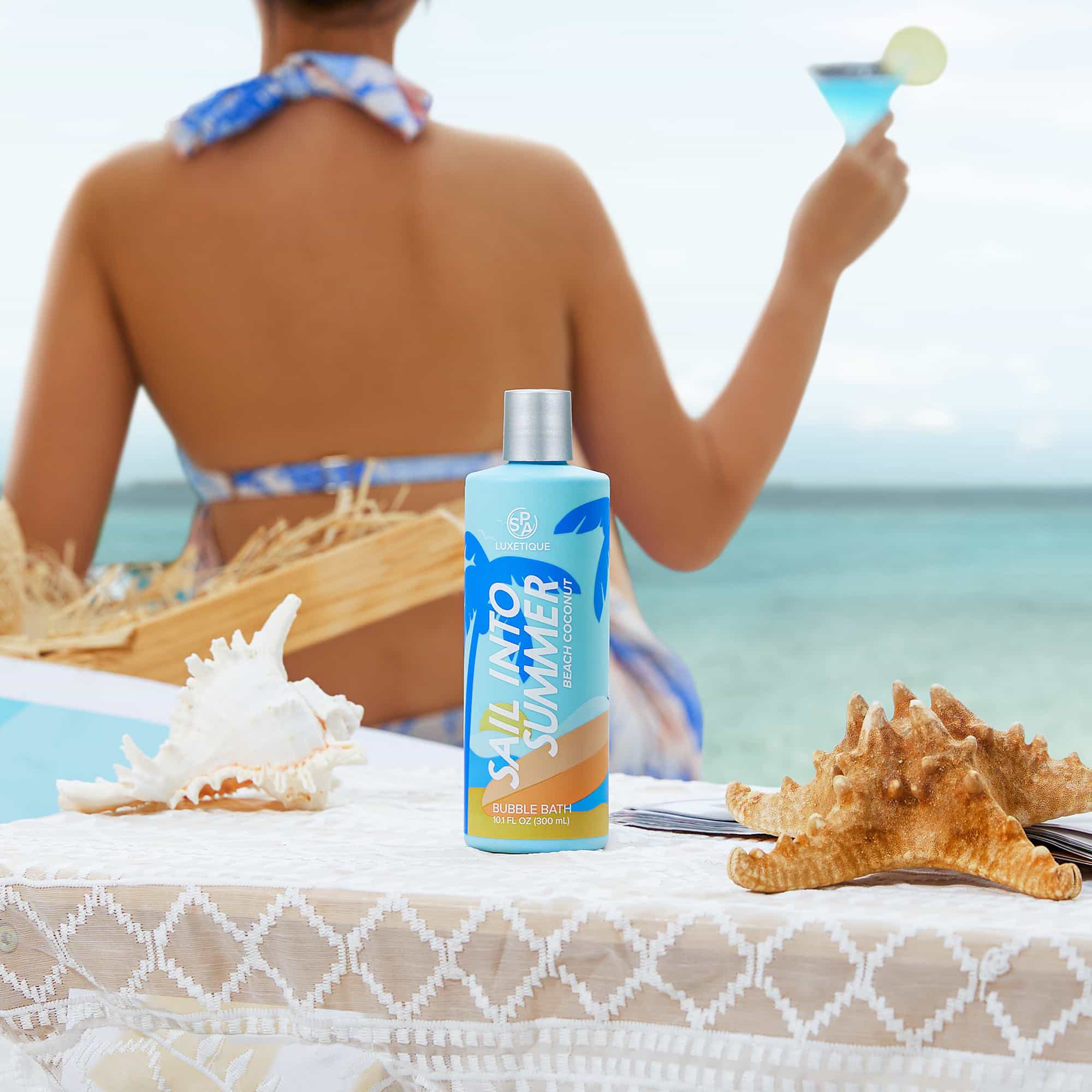 Spa Luxetique Sail Into Summer Bath Set