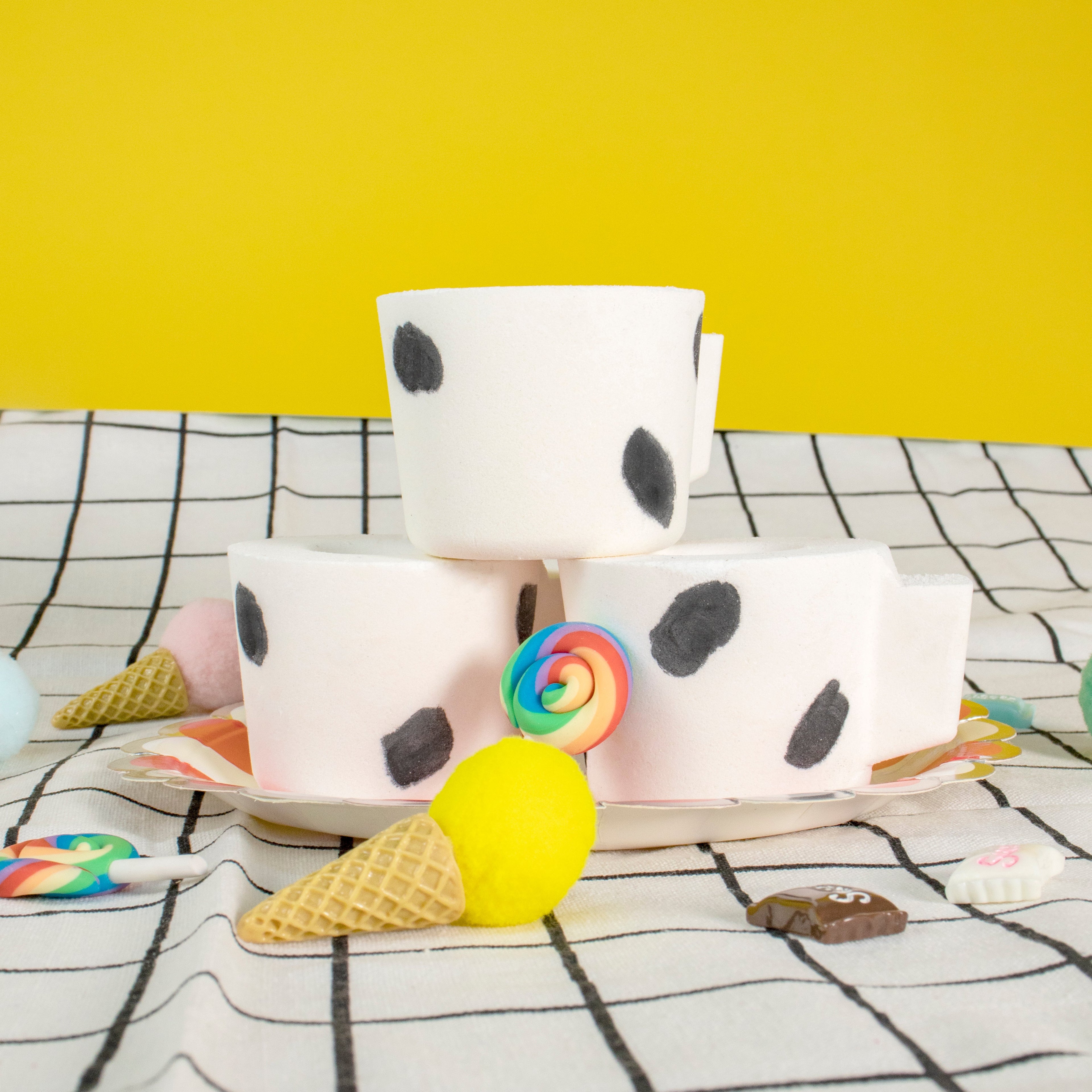 Body & Earth Bath Bomb Milk Series Bath Bombs Gift Set