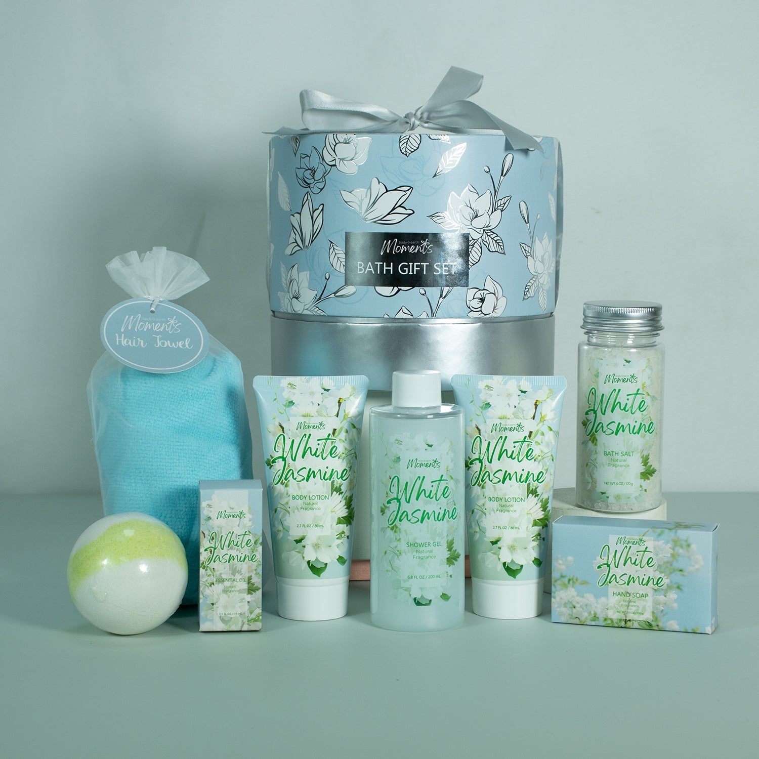 Body & Earth Gift Sets BE MOMENTS White Jasmine Bath Gift Set