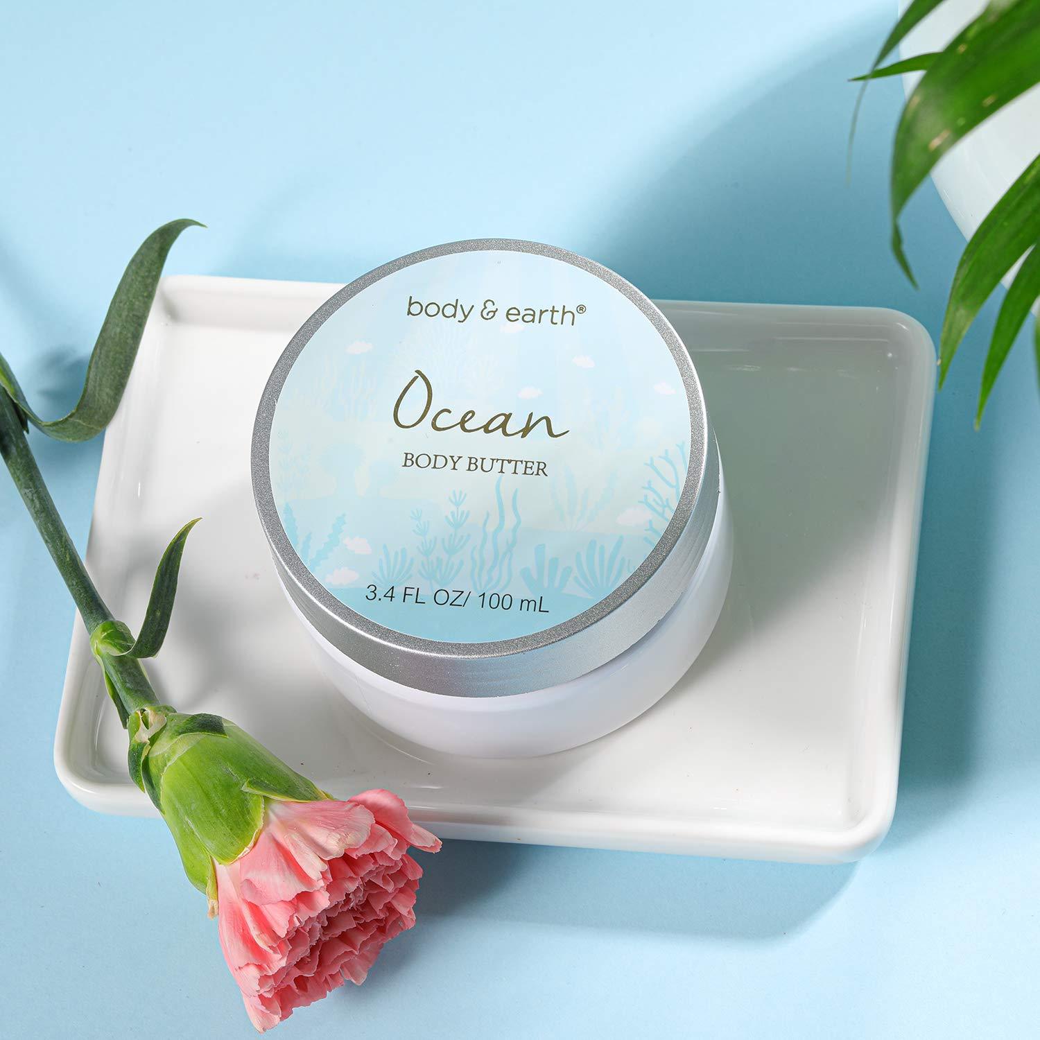 Body & Earth Gift Sets Ocean Spa Gift Set, 5pcs