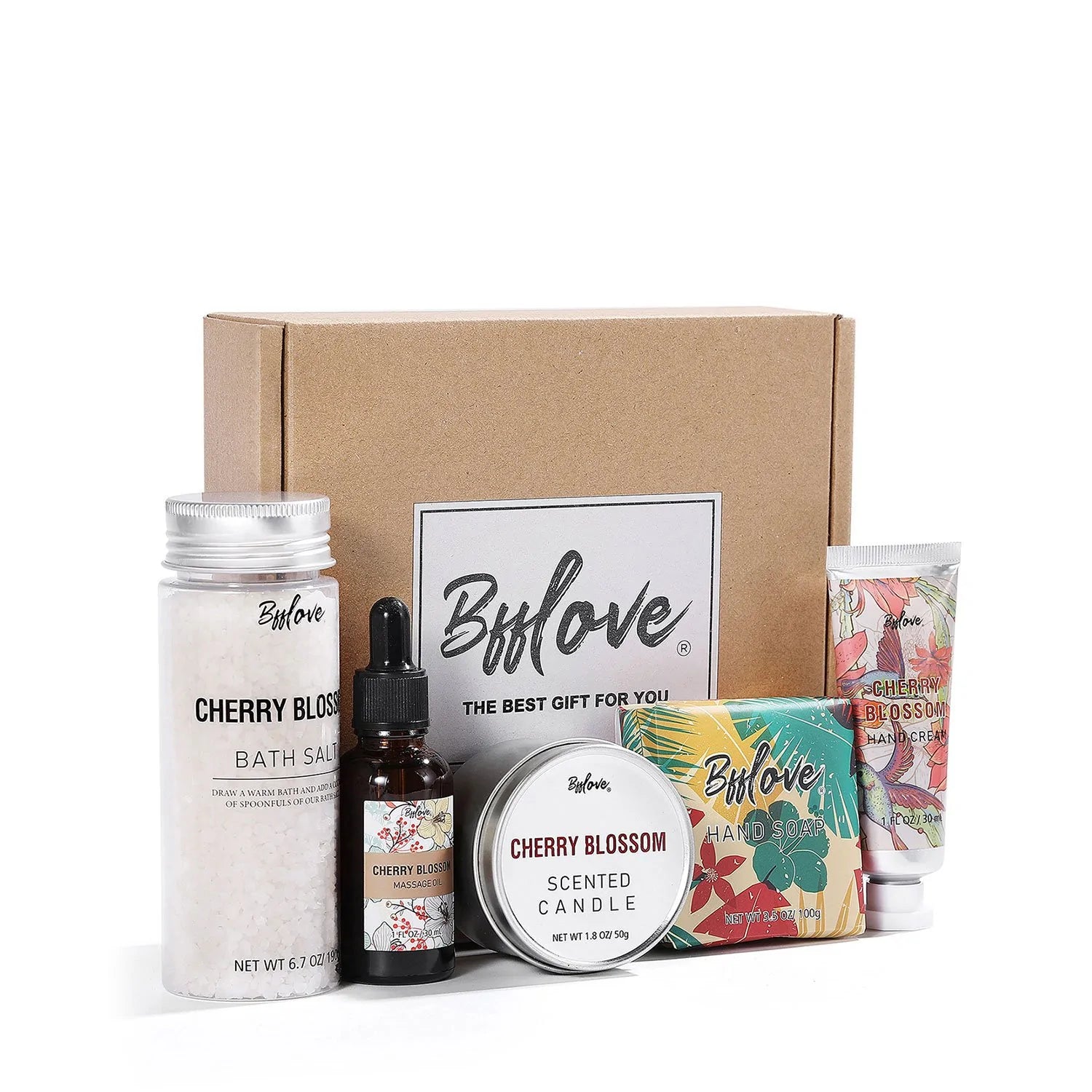 Body & Earth Inc Cherry Blossom Spa Gift Box-