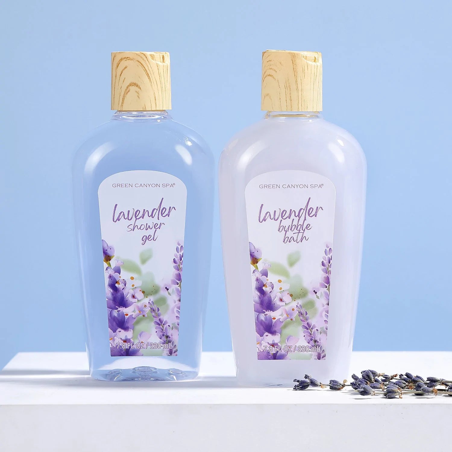 Body & Earth Inc Lavender Bath Gift Basket Set-