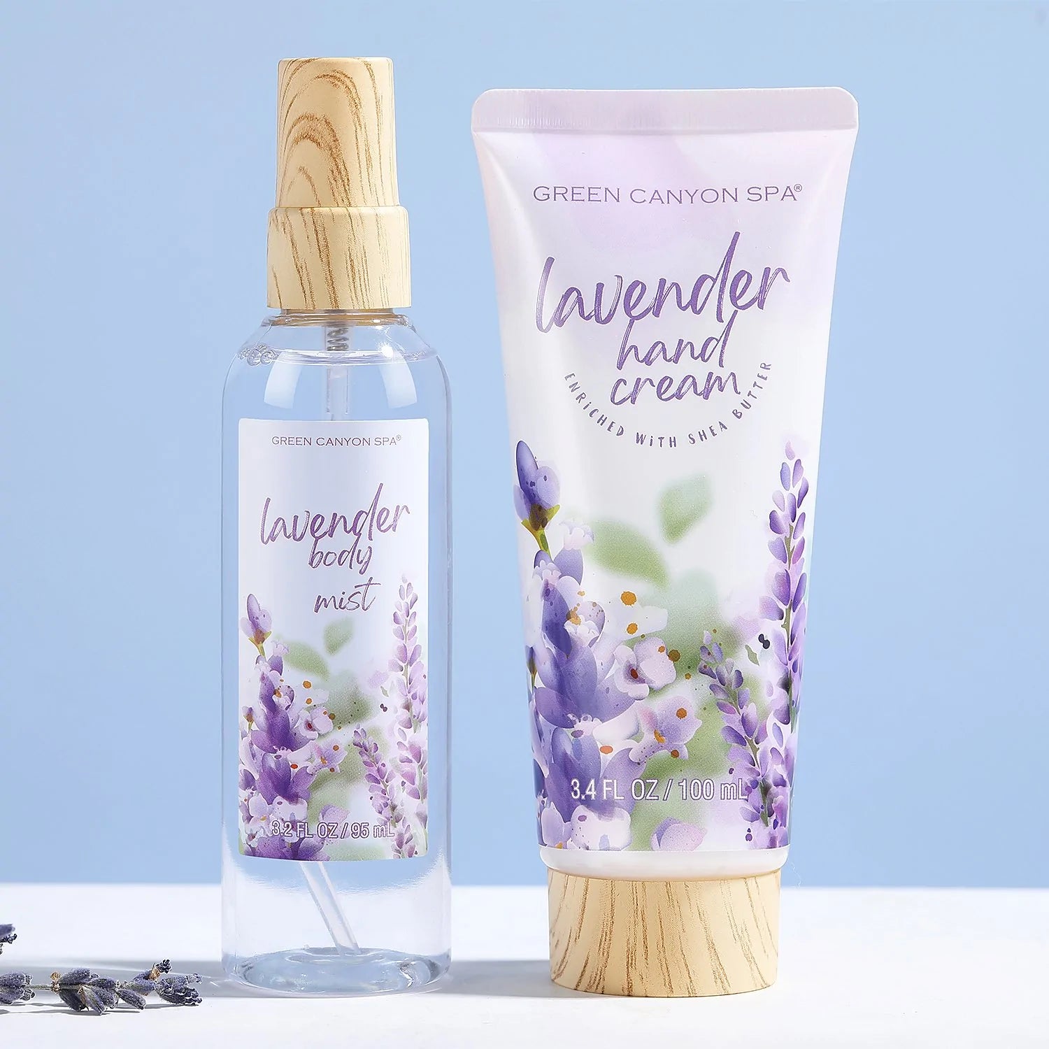 Body & Earth Inc Lavender Bath Gift Basket Set-