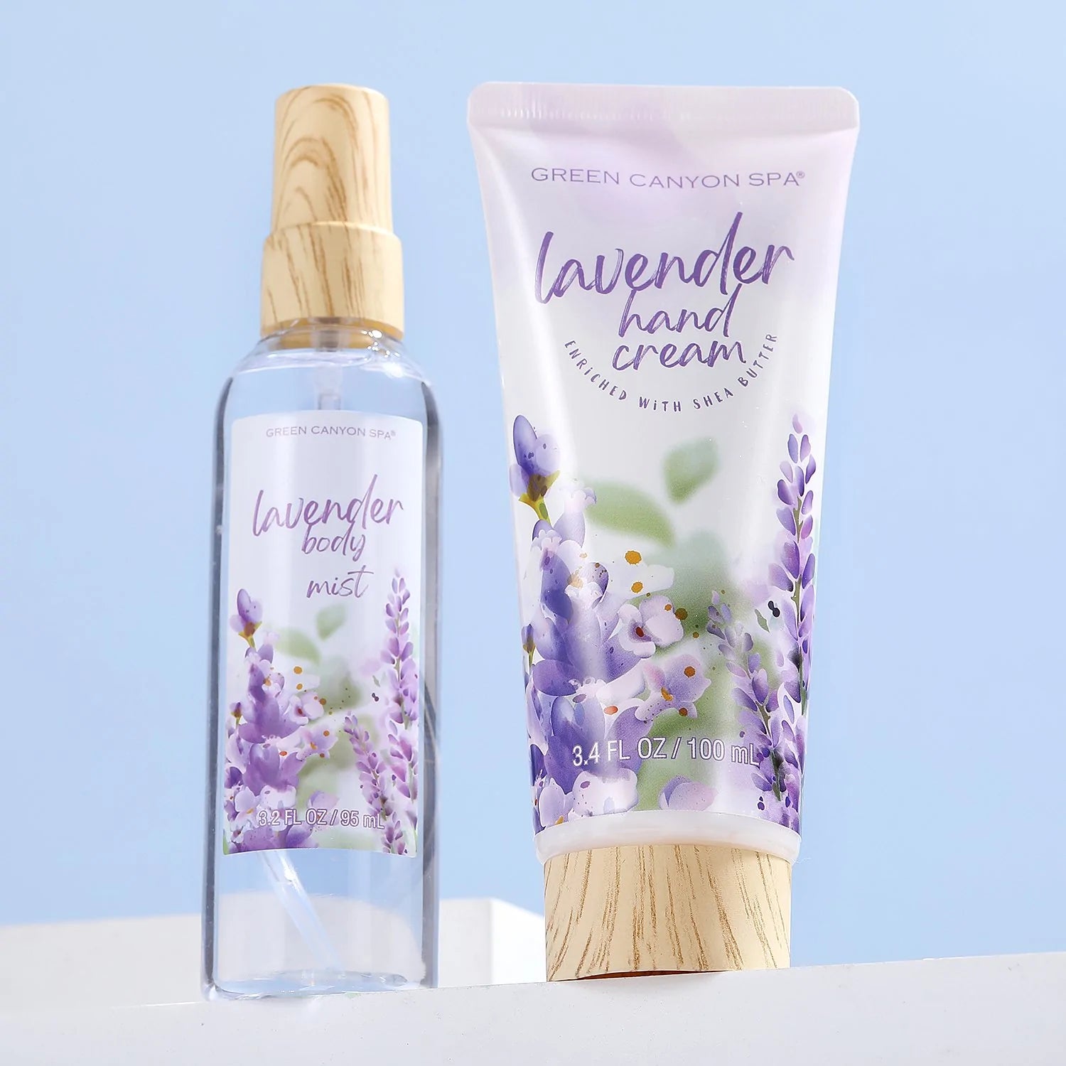 Body & Earth Inc Lavender Bath Gift Basket Set-