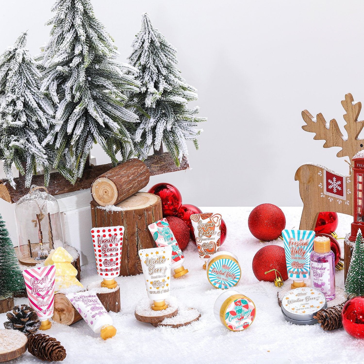 Body & Earth Love Gift Sets 12pcs Bath Set Advent Calendar