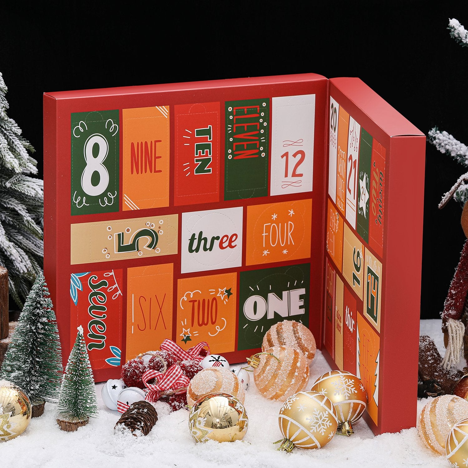 Body & Earth Love Gift Sets 24pcs Bath Set Advent Calendar