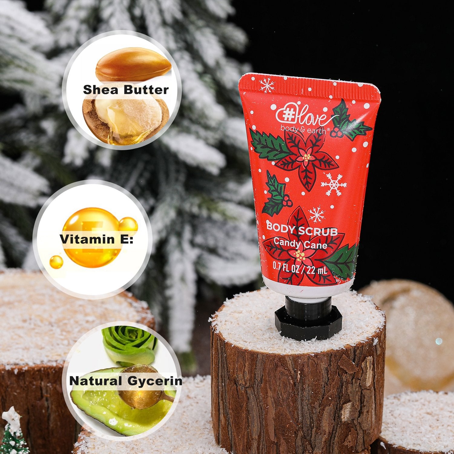Body & Earth Love Gift Sets 24pcs Bath Set Advent Calendar