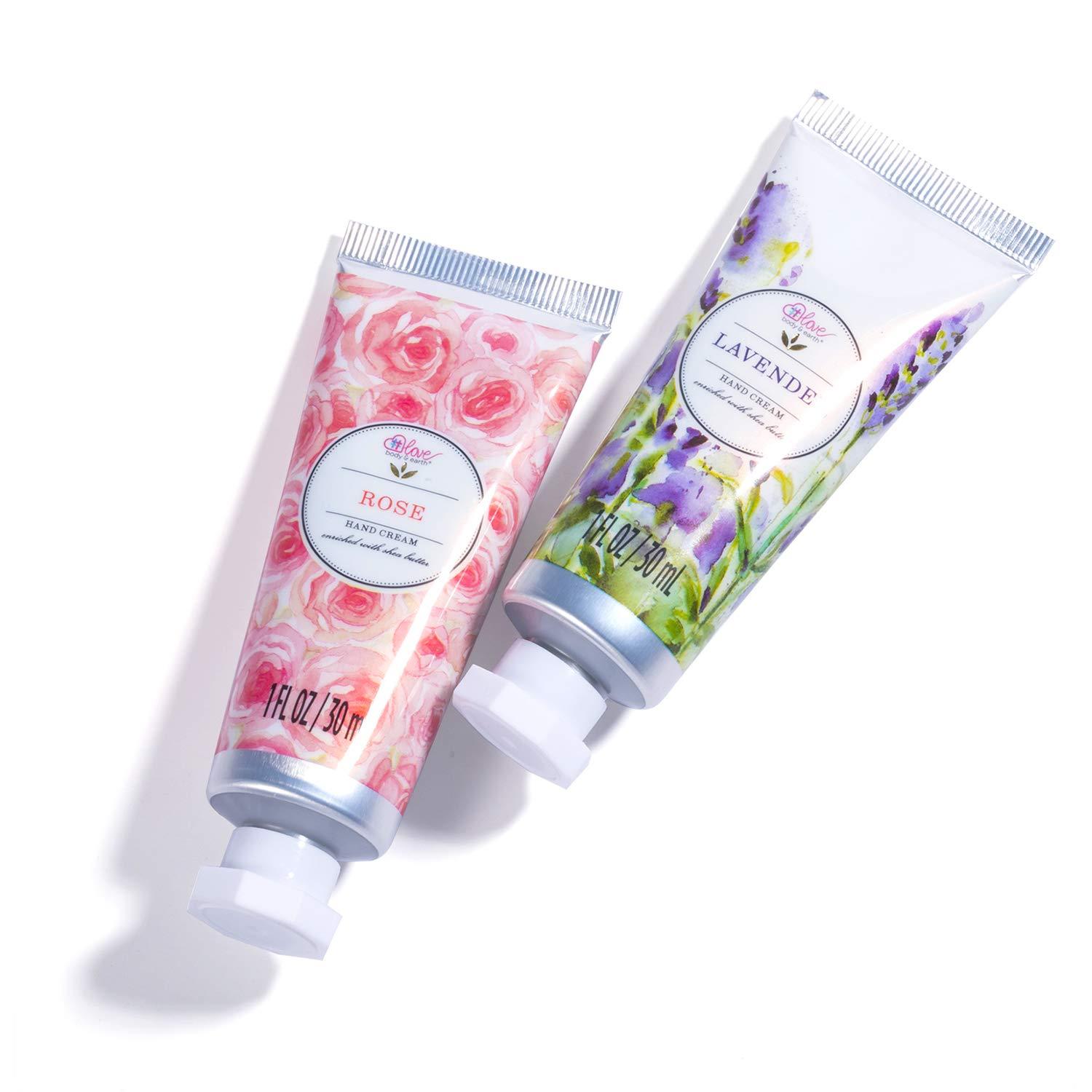Body & Earth Love Gift Sets Flower Bush Hand Care Trio