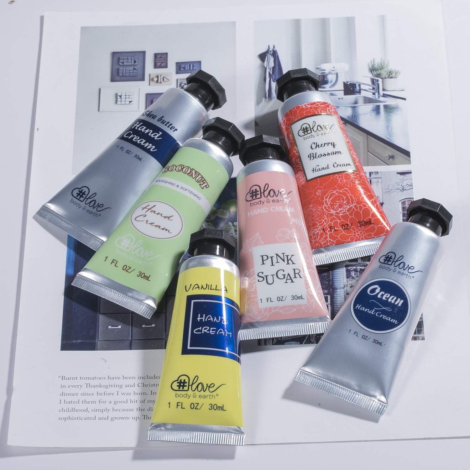 Body & Earth Love Gift Sets Meteor Hand Cream Box Set