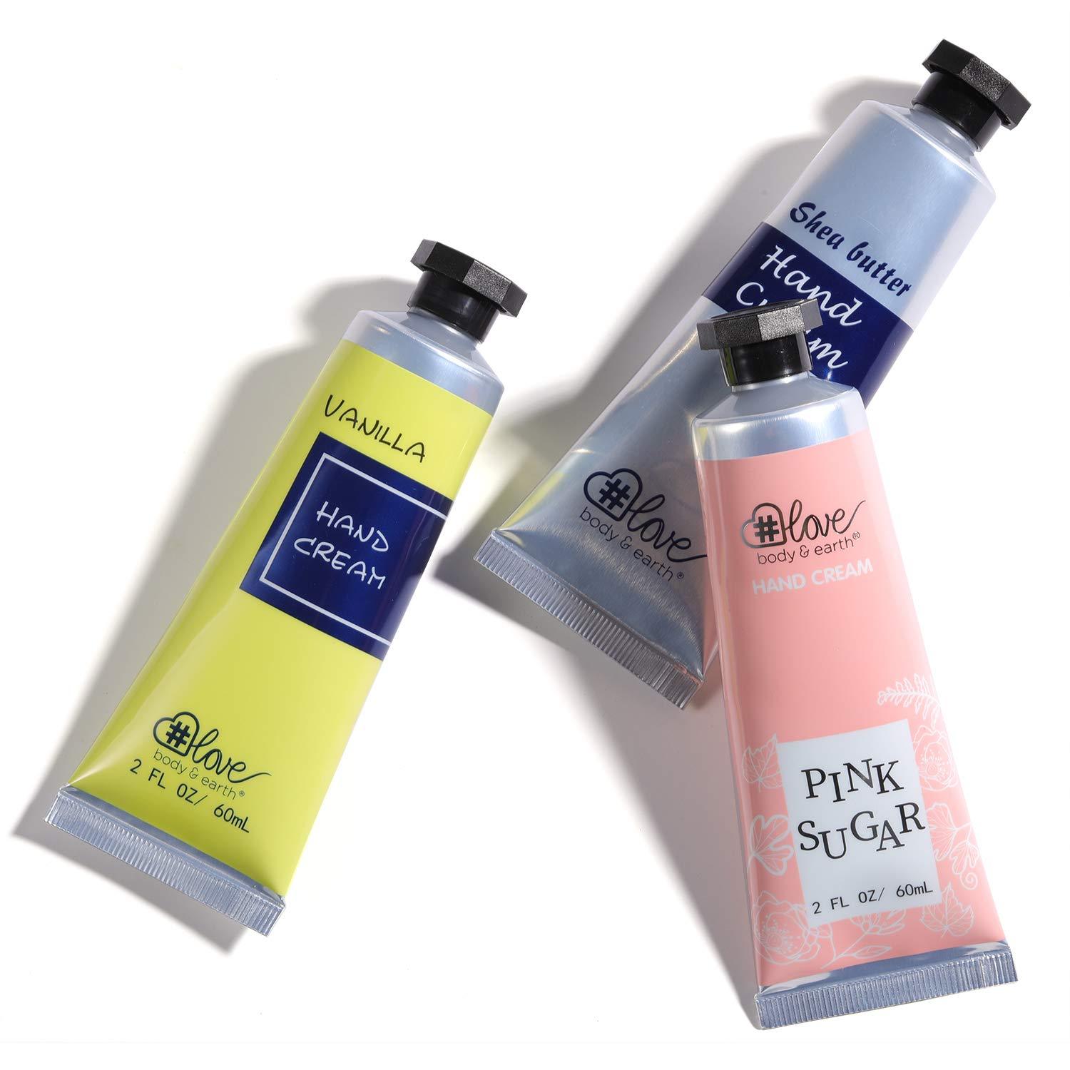 Body & Earth Love Gift Sets Meteor Hand Cream Trio