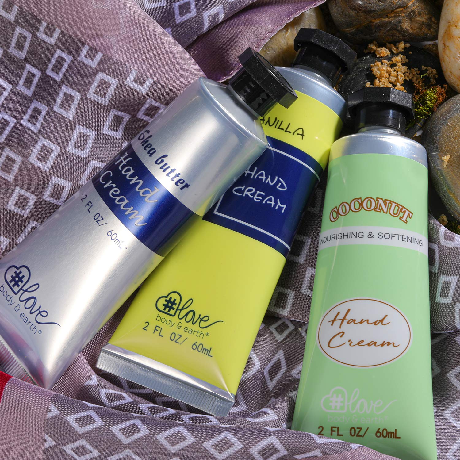 Body & Earth Love Gift Sets Starry Sky Hand Cream Trio