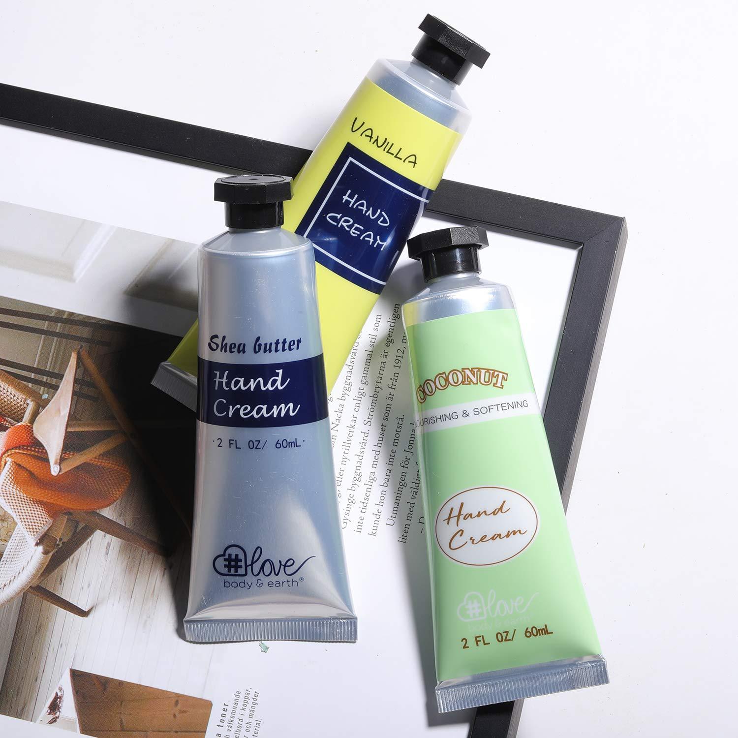 Body & Earth Love Gift Sets Vitality Hand Cream Set 6pcs