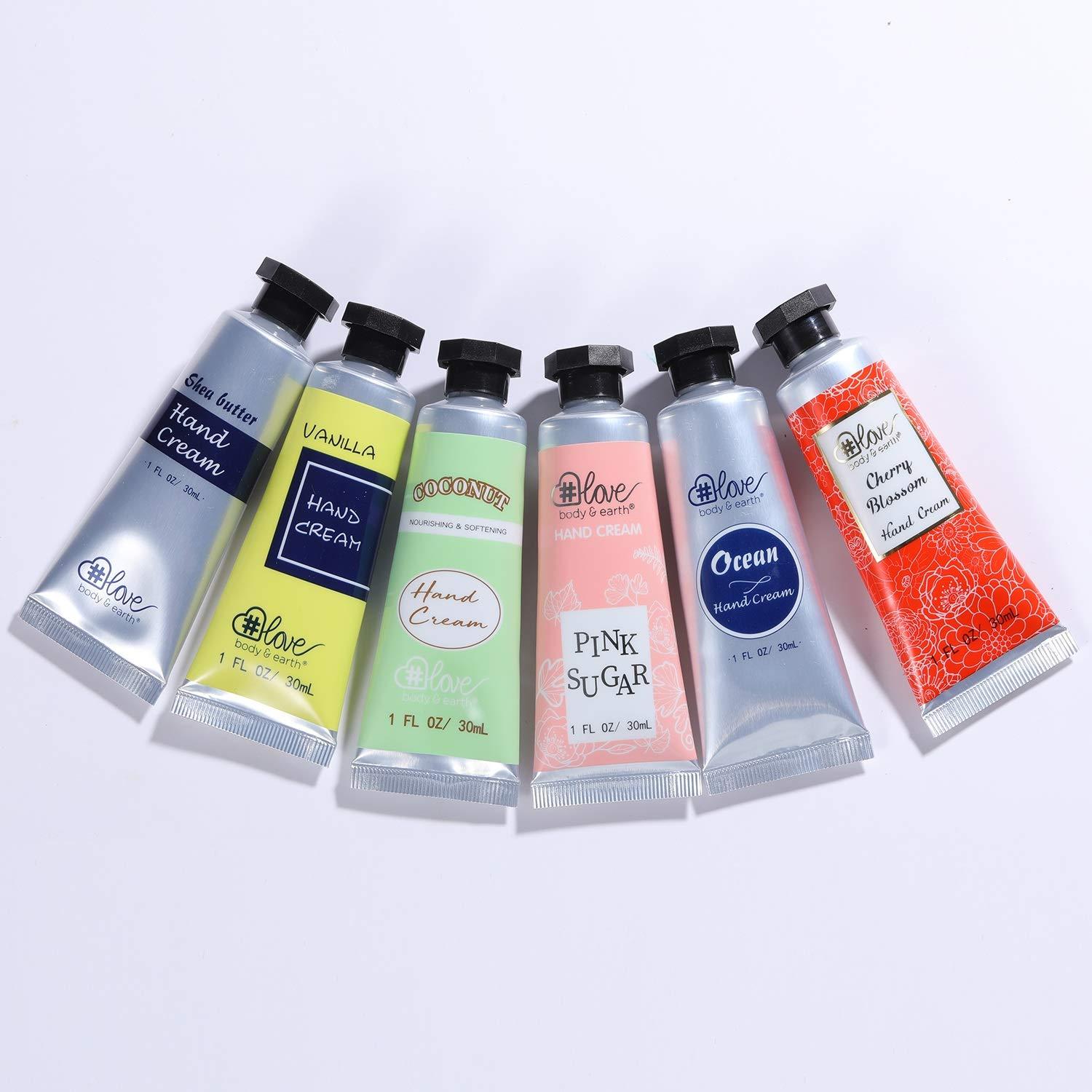 Body & Earth Love Gift Sets Vitality Hand Cream Set 6pcs