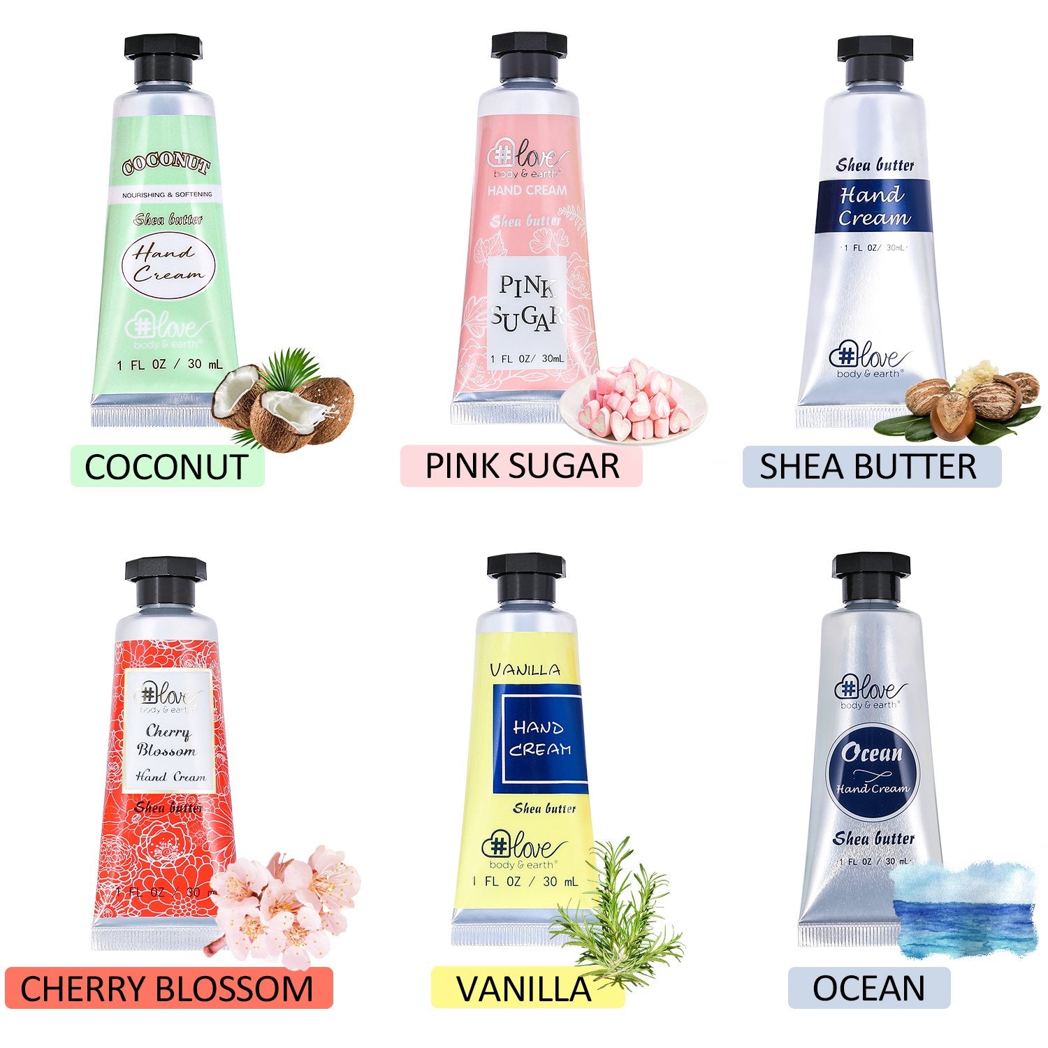 Body & Earth Love Gift Sets Vitality Hand Cream Set
