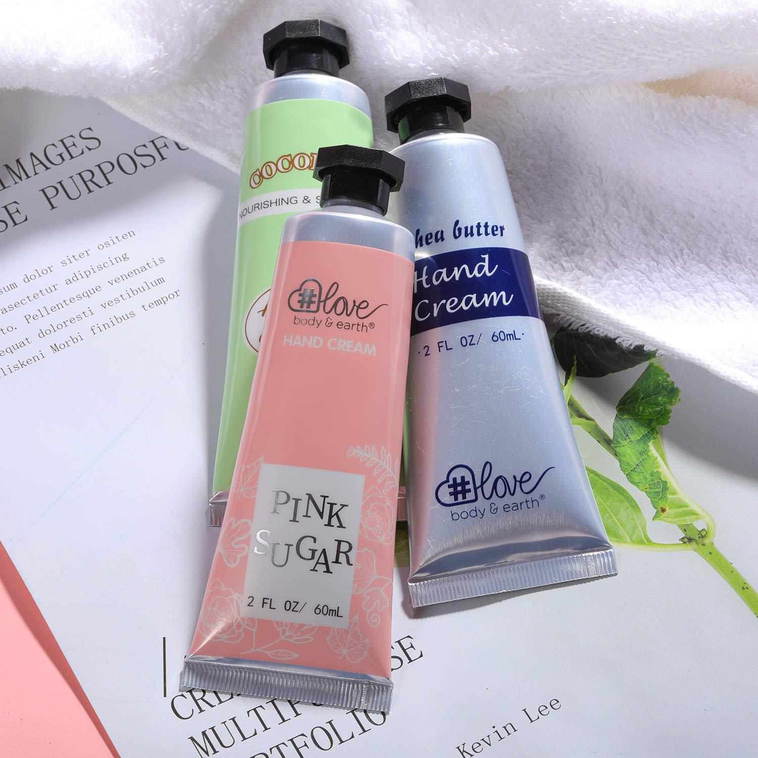 Body & Earth Love Gift Sets Vitality Hand Cream Trio