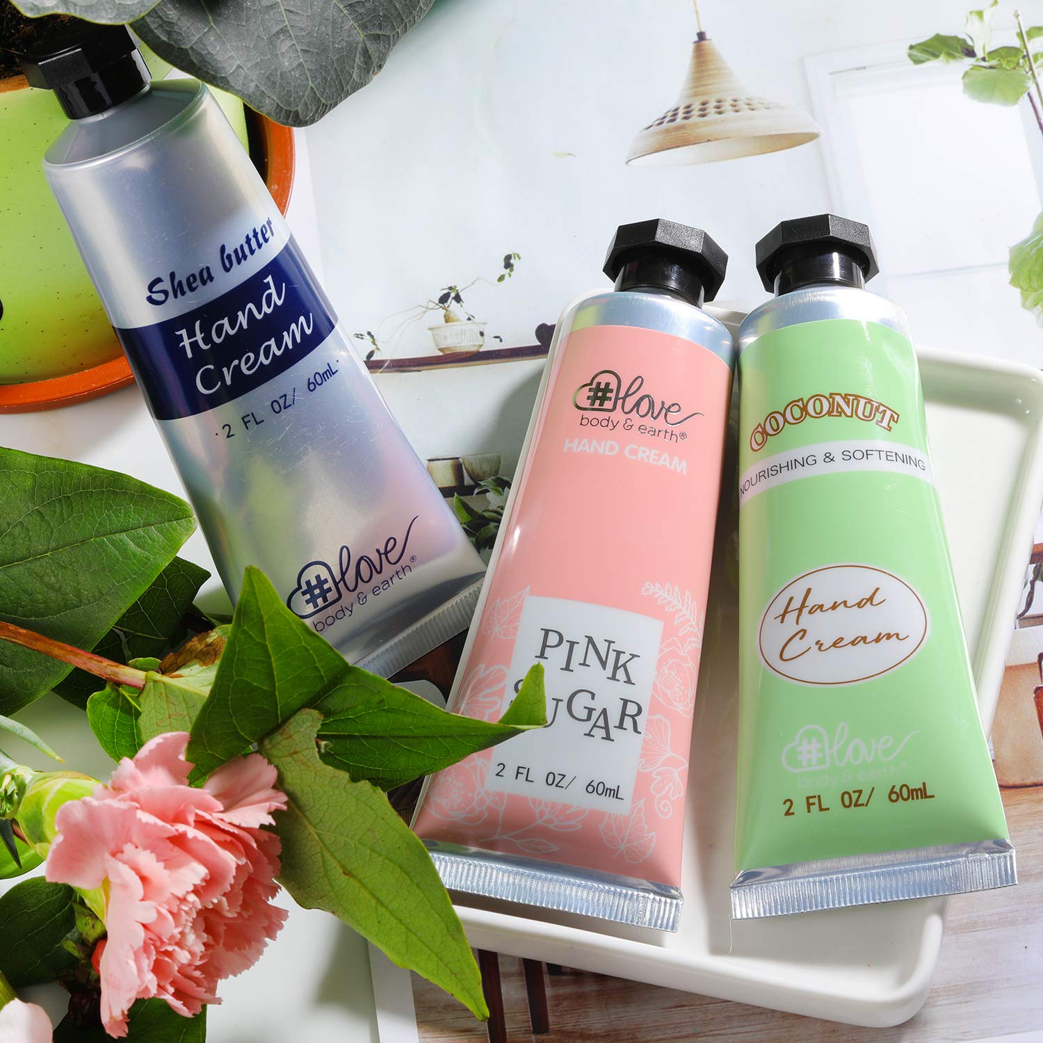 Body & Earth Love Gift Sets Vitality Hand Cream Trio