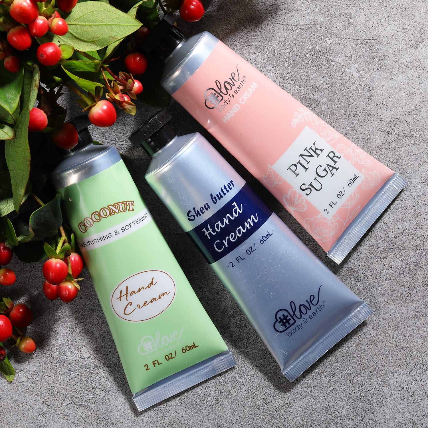 Body & Earth Love Gift Sets Vitality Hand Cream Trio
