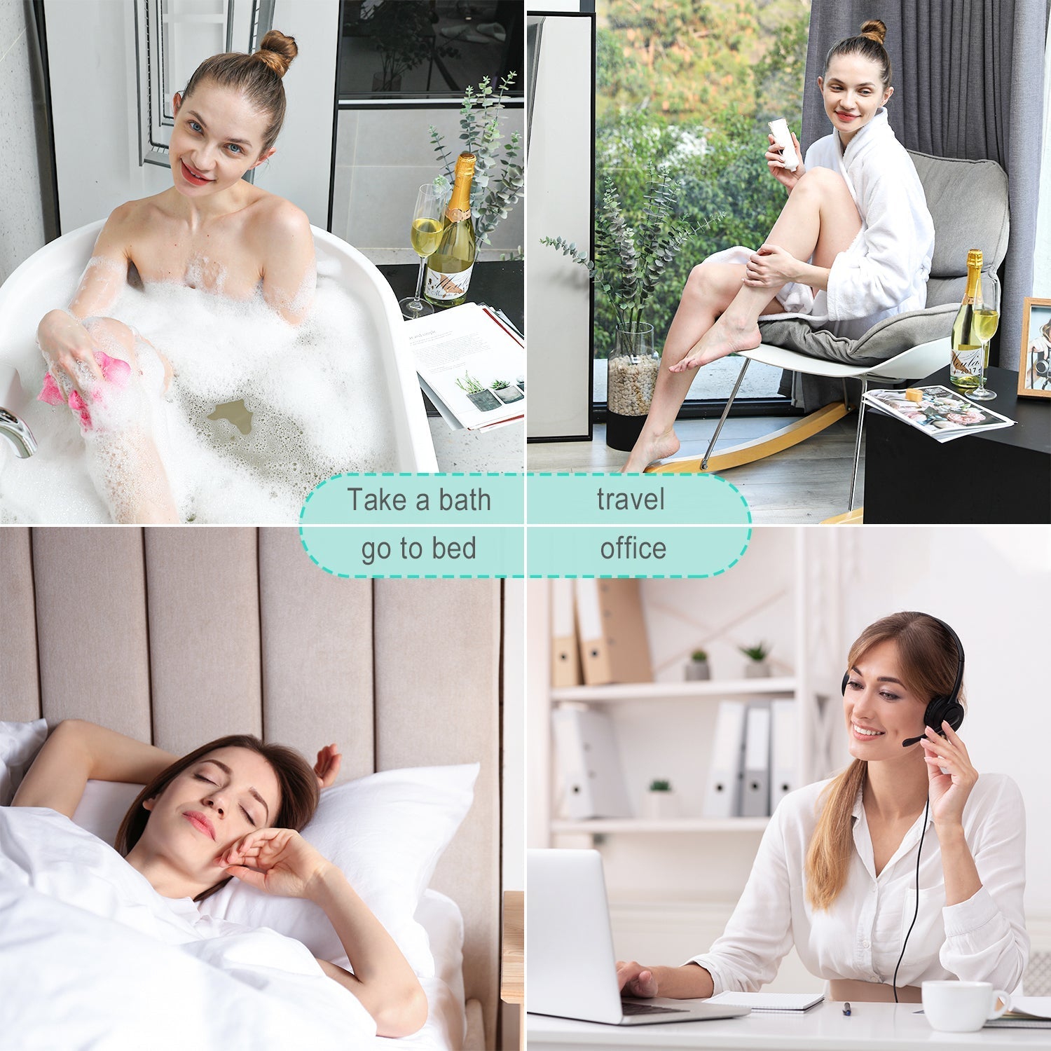 Body & Earth Love Hand Cream 4pcs Lotion Gift Set For Women