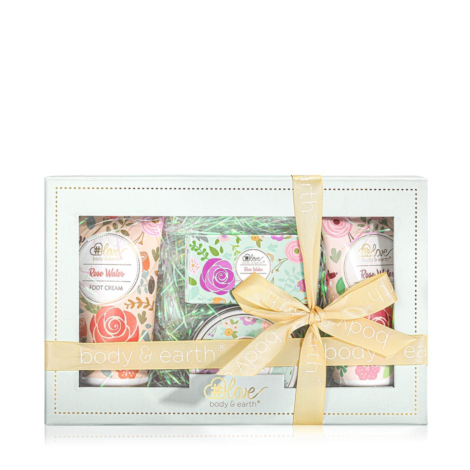 Body & Earth Love Hand Cream 4pcs Lotion Gift Set For Women