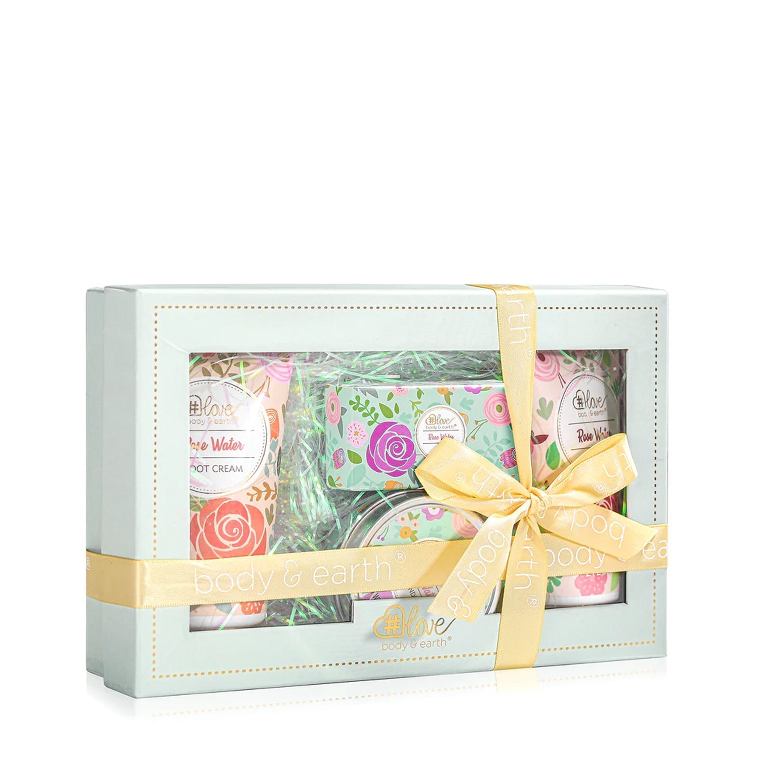 Body & Earth Love Hand Cream 4pcs Lotion Gift Set For Women