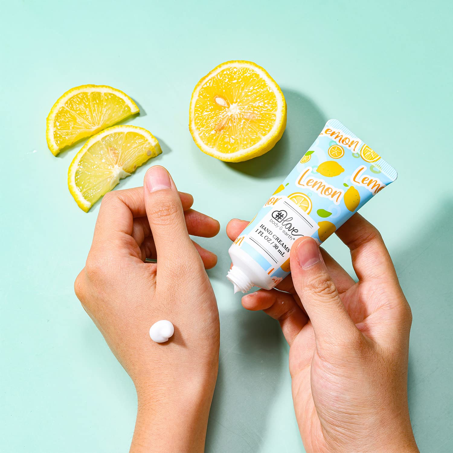 Body & Earth Love Hand Cream 6pcs Travel Moisturizing Hand Cream Set