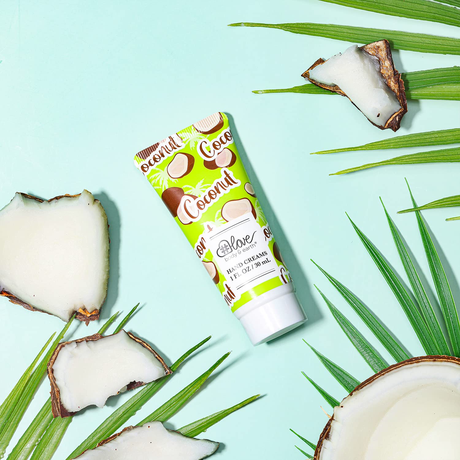 Body & Earth Love Hand Cream 6pcs Travel Moisturizing Hand Cream Set